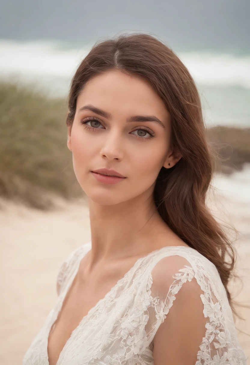 (best quality,4k,8k,highres,masterpiece:1.2),ultra-detailed,(realistic,photorealistic,photo-realistic:1.37),portrait,white girl,sky blue eyes,(hot,attractive) body,shorts,lace,full body profile