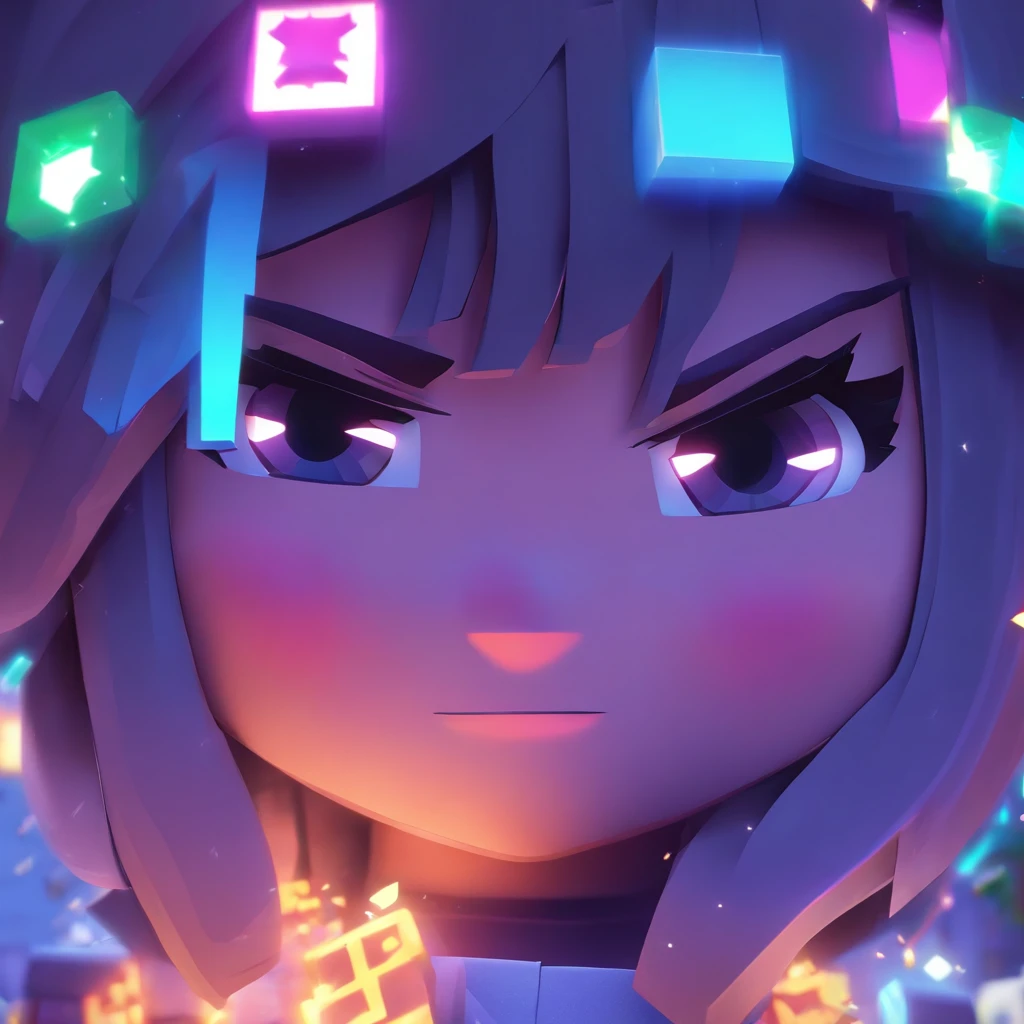 （Estilo Pixar),Modelo de quarto pequeno aconchegante, Modelo de personagem grande, Rei com coroa realista, fonte de luz da direita para a esquerda, Rum lighting, fonte de luz da direita para a esquerda, (ISO distance vision), (de cima para baixo), Realistic proportions, Post-processing, ((perspectiva ortogonal)), super detalhe, Realistic, super realistic, photoreal render, Cor irridescent, Glitters, Minecraft: Rei realista, Coroa com pedras preciosas.