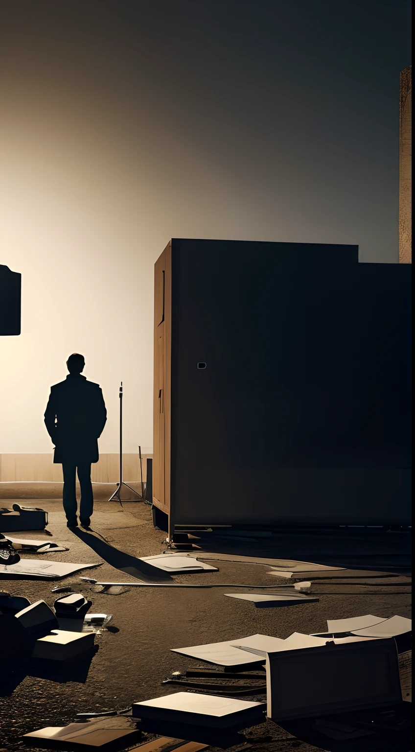 Illustrate a scene where a whistleblower or investigator stumbles upon crucial evidence of the alleged conspiracy, emphasizing their determination to uncover the truth.