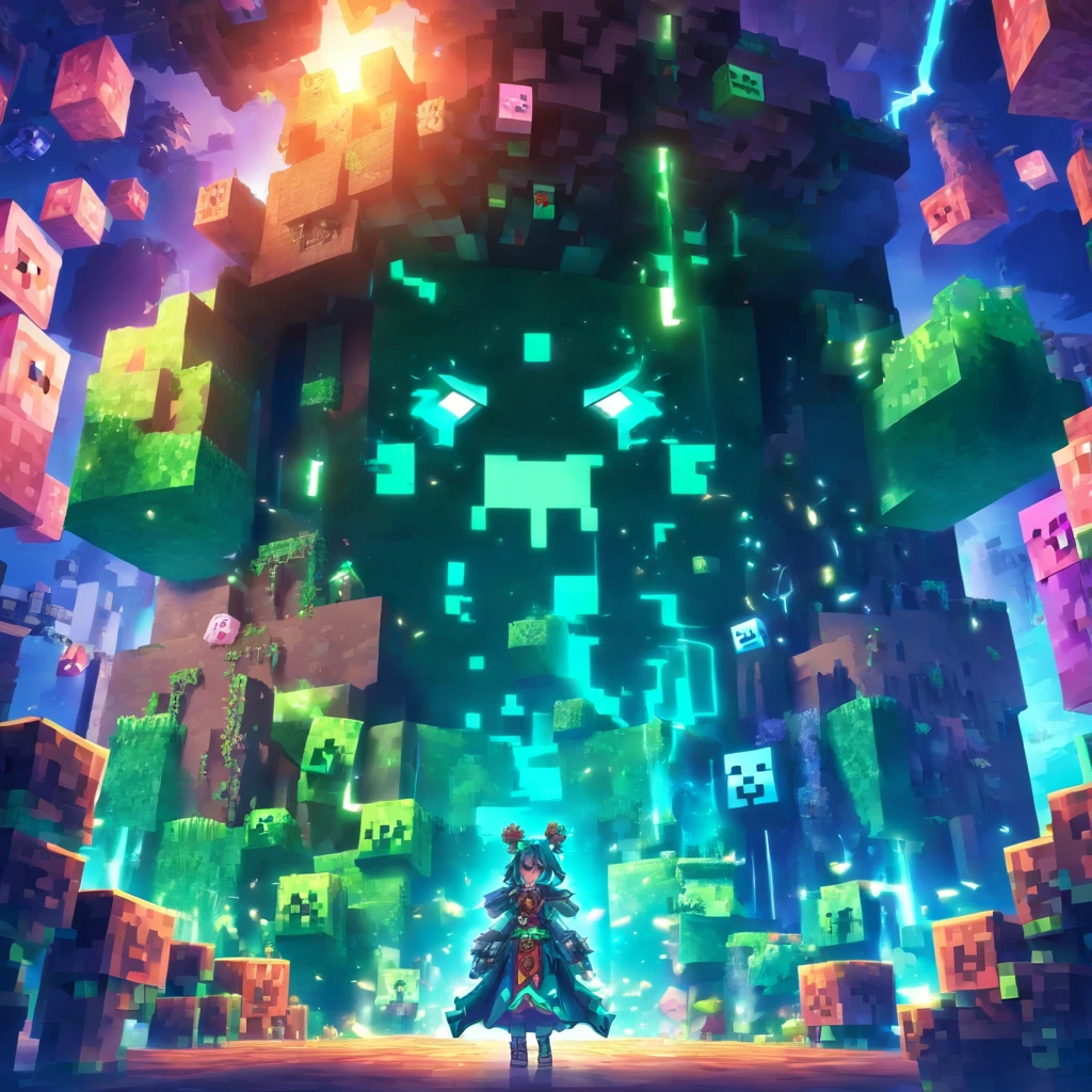 Rei, minecraft, brilho, realeza, coroa, trono, pixar
