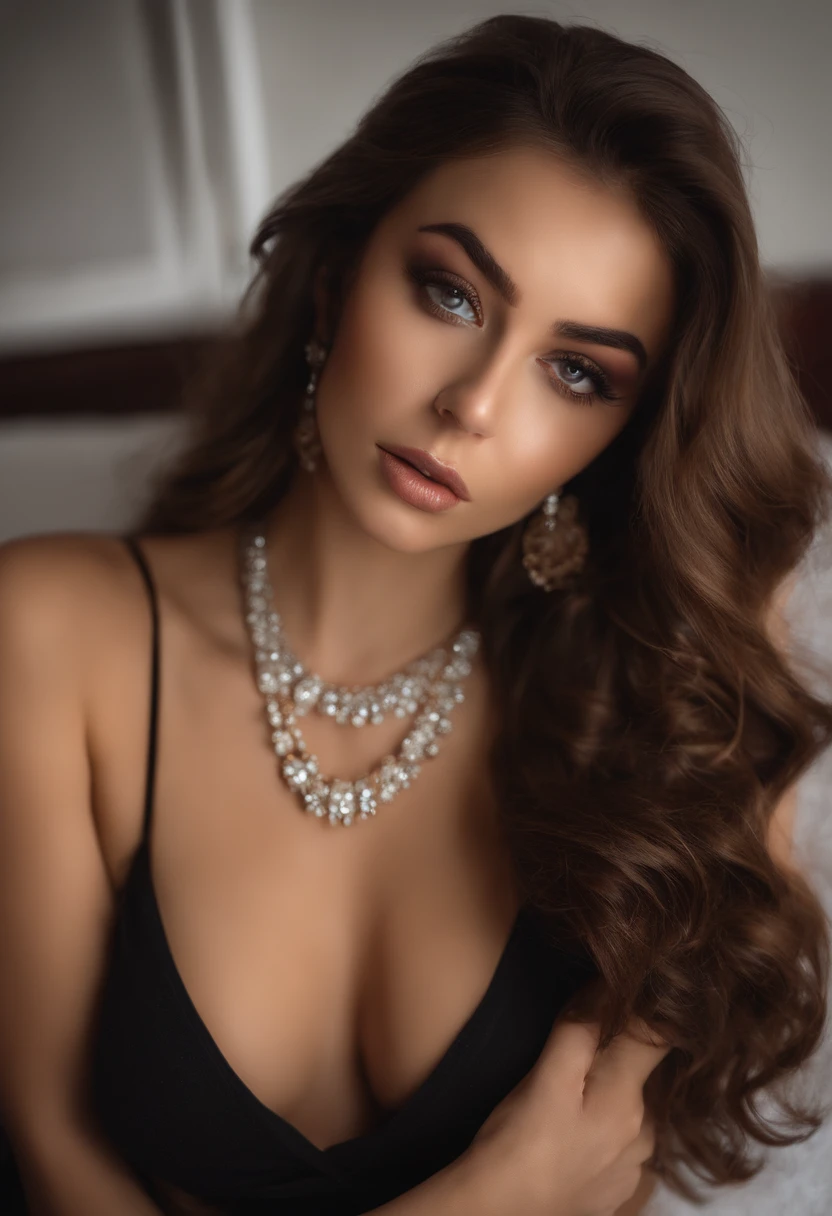 Arafat-Frau , big tits, Sexy girl with brown eyes, portrait sophie mudd, brown hair and big eyes, junge frau selfie, Augen im Schlafzimmer, Purple Myers, kein Make-up, Natural makeup, Blick direkt in die Kamera, Gesicht mit Artgram, dezentes Make-up, Stunning full body shot , Im Badezimmer, Spaltung,necklaces,perlen