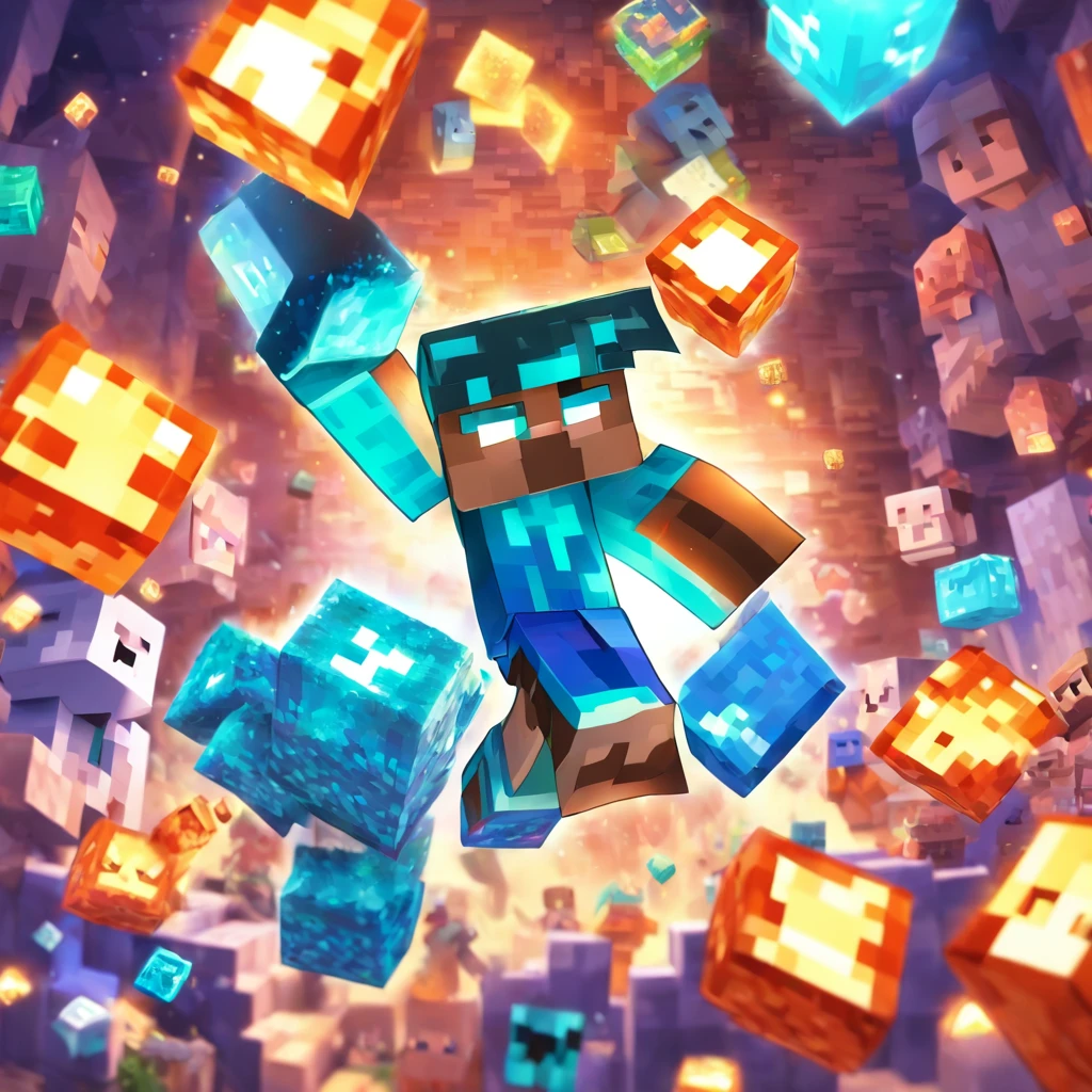 Rei, minecraft, brilho, realeza, coroa, trono, pixar, steve minecraft