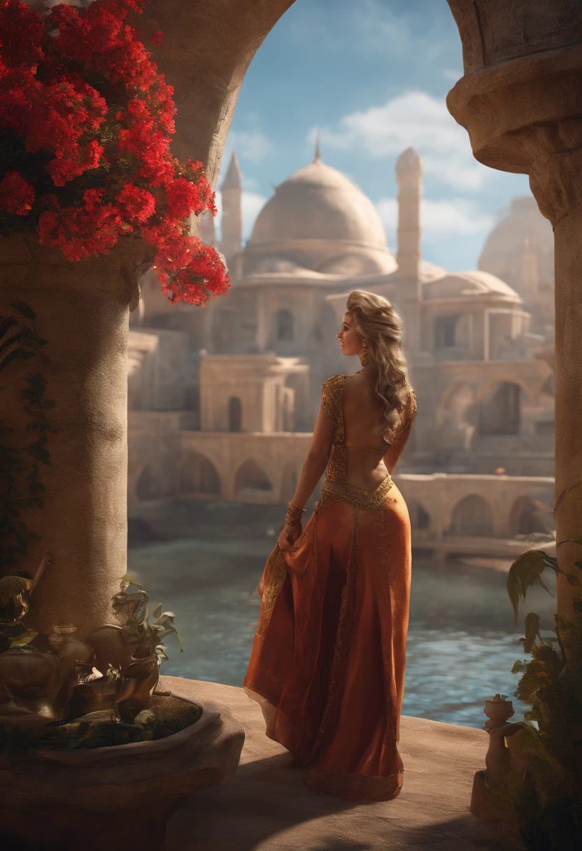Fantasy 3D character concept art, highly detailed, realistic, modular constructivism, physically based rendering, hyperrealistic colors and textures