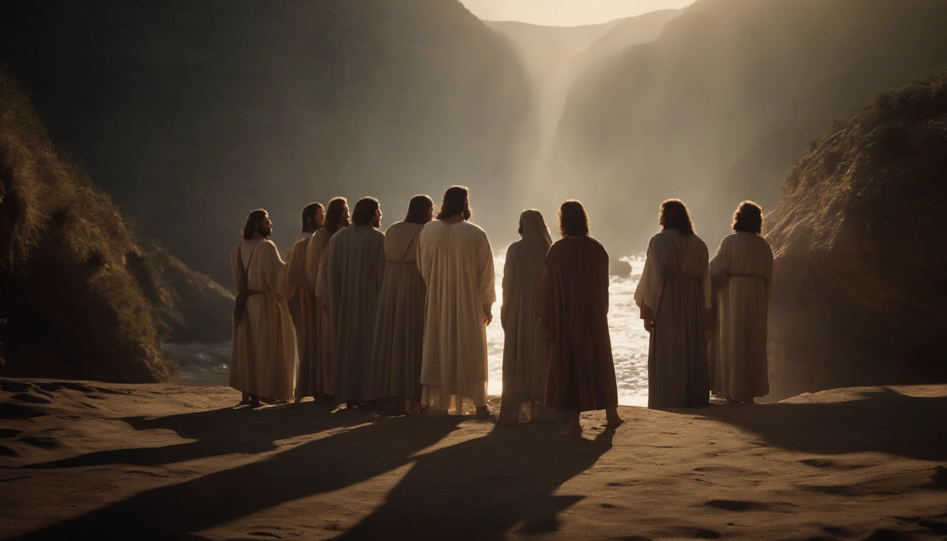 Jesus Christ with the Twelve Apostles and some women, maria madalena, Maria of Cleophas