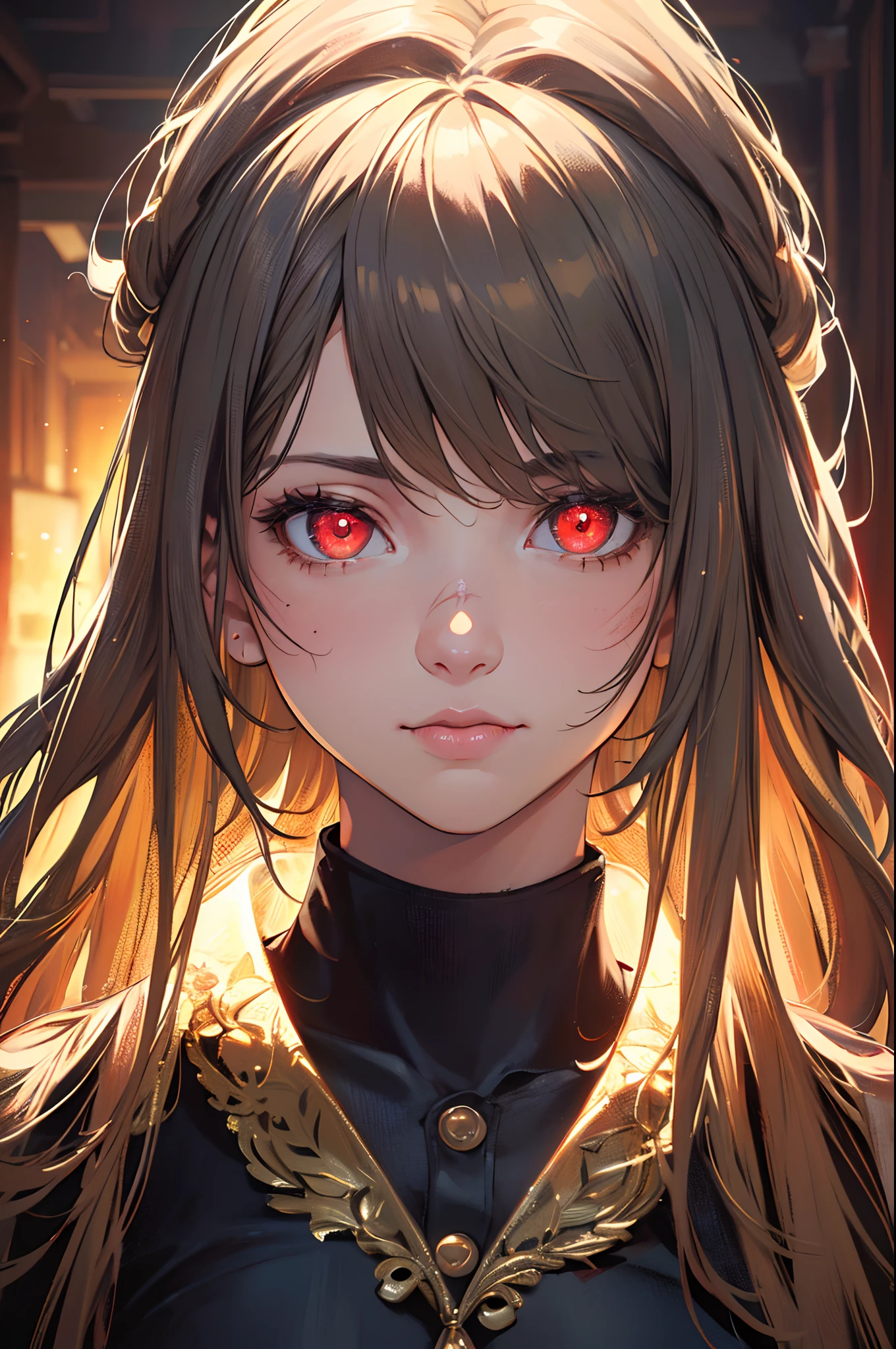 (Highest quality, 8k, 32K, masterpiece, Ultra-high resolution,:1.2), One girl, Super cute, shining eyes, 20-year-old, Fair skin, Black Hair, Glowing Skin, Shiny small, Dark brown eyes, Sharp focus:1.2, Highly detailed face and skin texture, Detailed eyes, Perfect Face, Perfect body