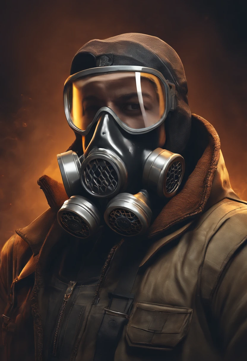 a cartoon character of a man with a gas mask and a gas mask on, profile picture 1024px, borderlands art style, borderlands 3 style, realist aetherpunk, from valve, borderlands style, duke nukem art style, eldritchpunk, muscular! cyberpunk, avatar image, profile pic, cyberpunk old man, profile picture, profile image