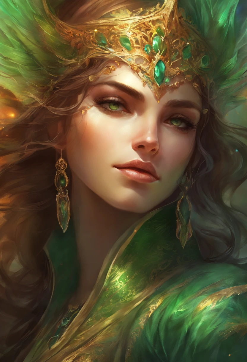 1girl, rosto, medium brown hair, olhos verdes, vestir, jaqueta preta de couro, sentimento, (raiva, Hatred), scenecy, escuro com sombras de fantasia saindo de seus dedos