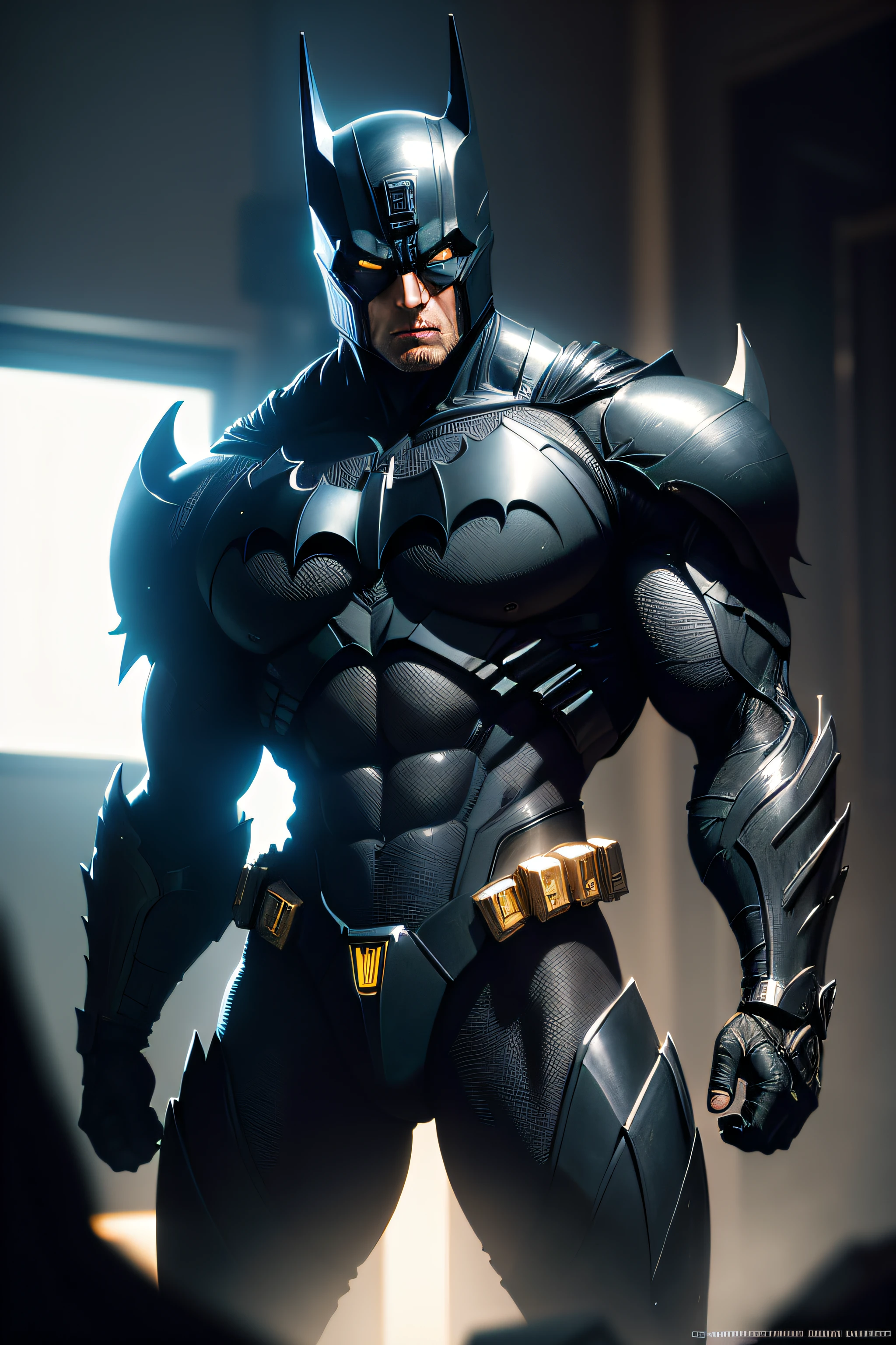 Styles of Transformers, Batman and HR Giger, photo realism, hyper-detail, natural light, light background, photos, studio lighting cinematic shooting + dynamic composition, incredible detail, sharpening, detail + intricate details + professional lighting, cinematic lighting + 35mm + anamorphic + lightroom + photography + bokeh + lens flare + film grain