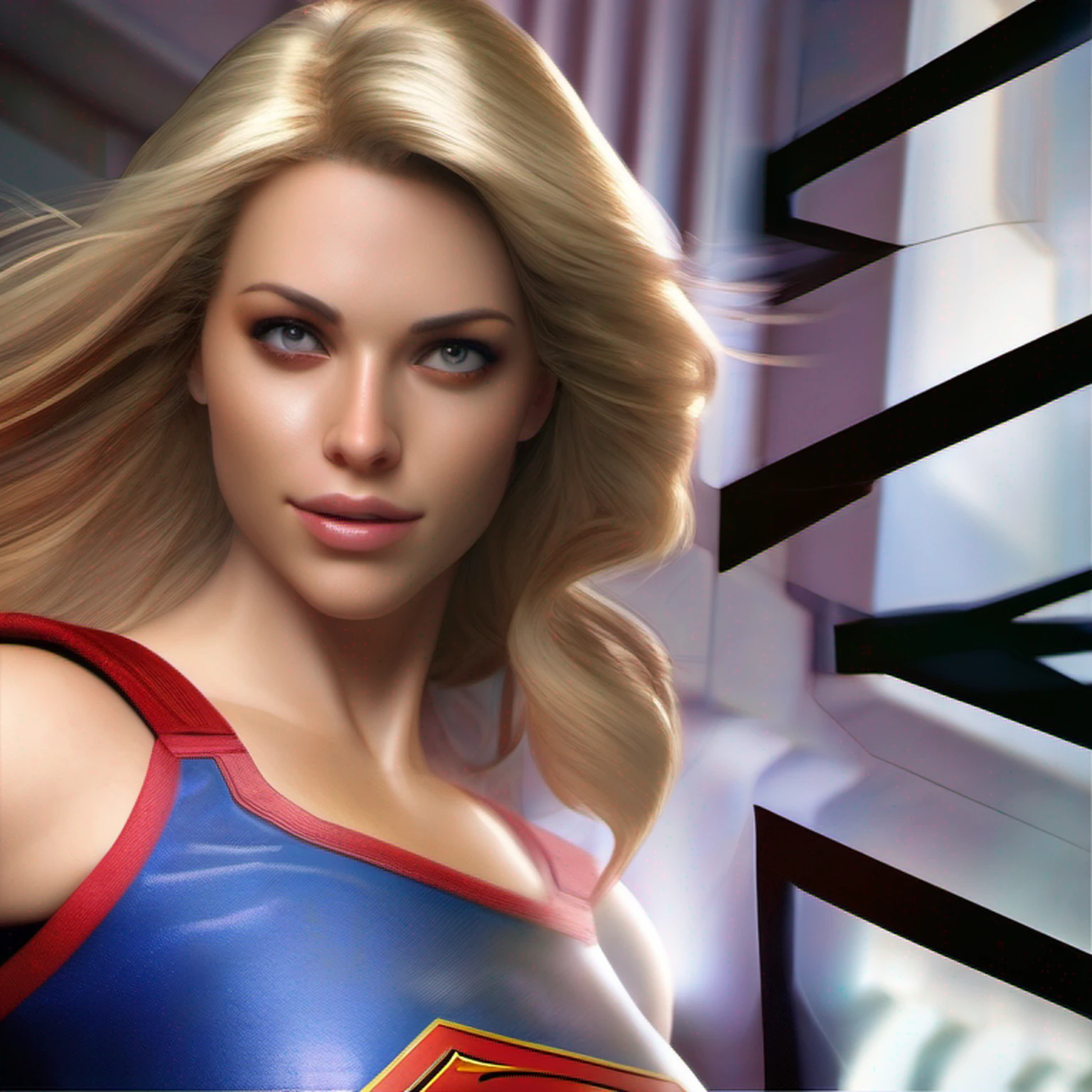 Supergirl, olhos azuis, blonde hair, cabelos longos, cabo, Superheroíne, saia, Botas, (blonde girl:1.5), (breast focus:1.2), (Realistic:1.2), (distant view: 1.2), (realismo:1.2), (master part:1.2), (melhor qualidade), (ultra detalhado), (8k, intrincado), (corpo inteiro:1.5), (85 millimeters), light particles, The lighting, (altamente detalhado:1.2), (Rosto detalhado:1.5), (Gradientes), SFW, colorido, (Olhos detalhados:1.5), (Antecedentes detalhados), (Dynamic angle:1.2), (dynamic pose:1.2), (regra de terceiro_compositing:1.3), (action line:1.2), tiro largo, luz do dia, sozinho.