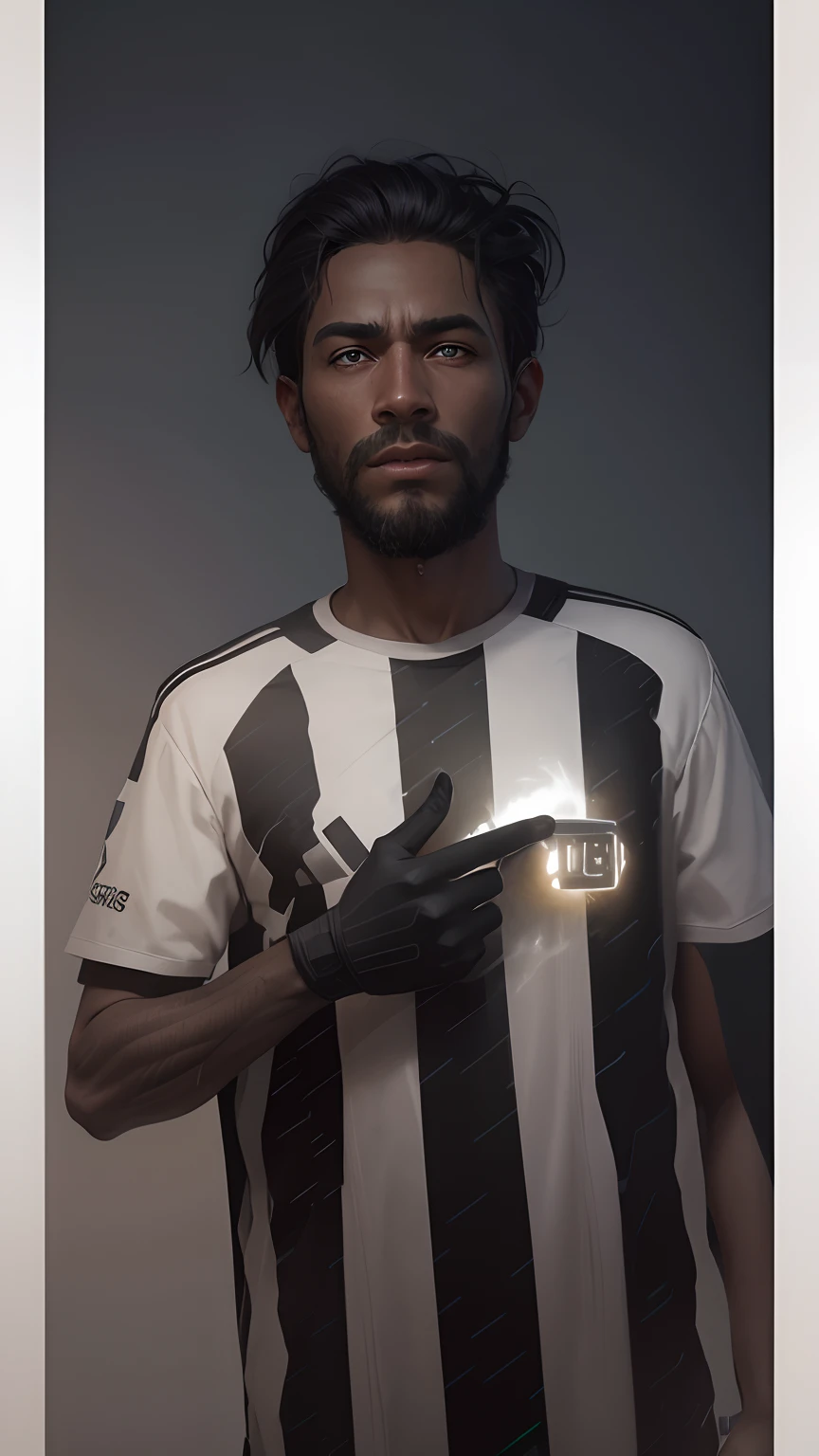 Background black with realistic face....in a gaming universe face should be real....the face I have given exactly that kind of face....picture should be in hd... And have details...eyes should be real..face should be natural