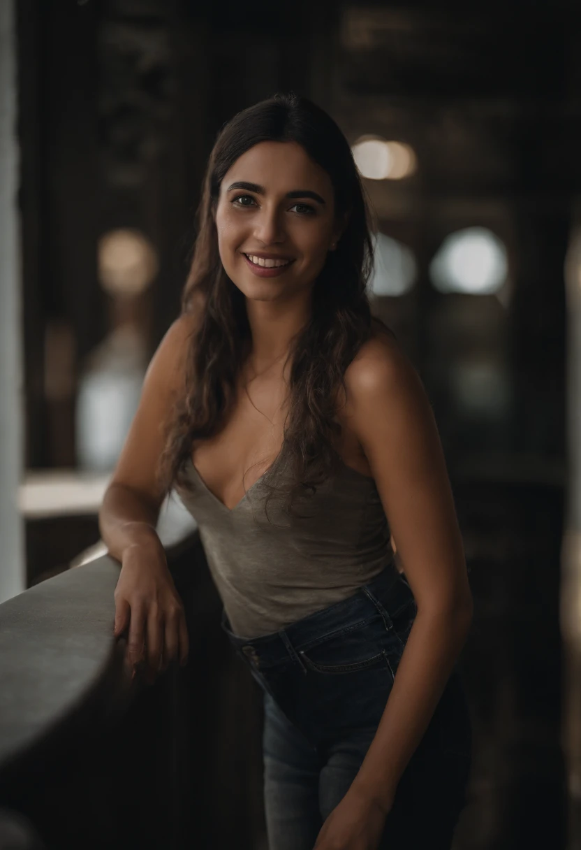 Foto RAW em sequencia, uma foto de uma adolescente 16anos, ((selfie da parte superior do corpo, feliz)), mordendo dedo, rosto detalhado, planos de fundo detalhados pouco desfocados, luzes naturais, HDR, foto realista, foto profissional, flerte com o espectador, visual sexy, fotorrealista, Linda, pele natural, 8k UHD, alta qualidade, filmic grain, Fujifilm XT3, nude, soft, sexy