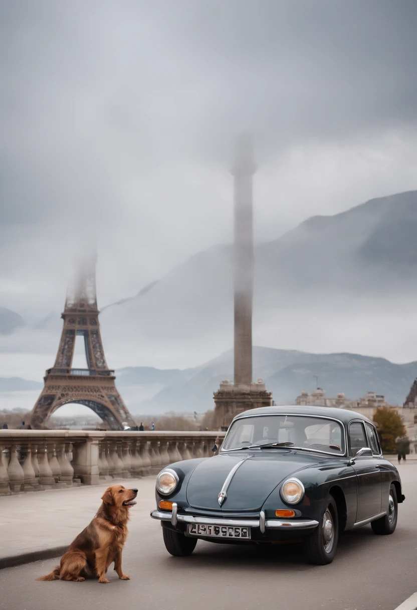 cars, dogs, airplanes, big ben, rocky mountains, eiffel tower