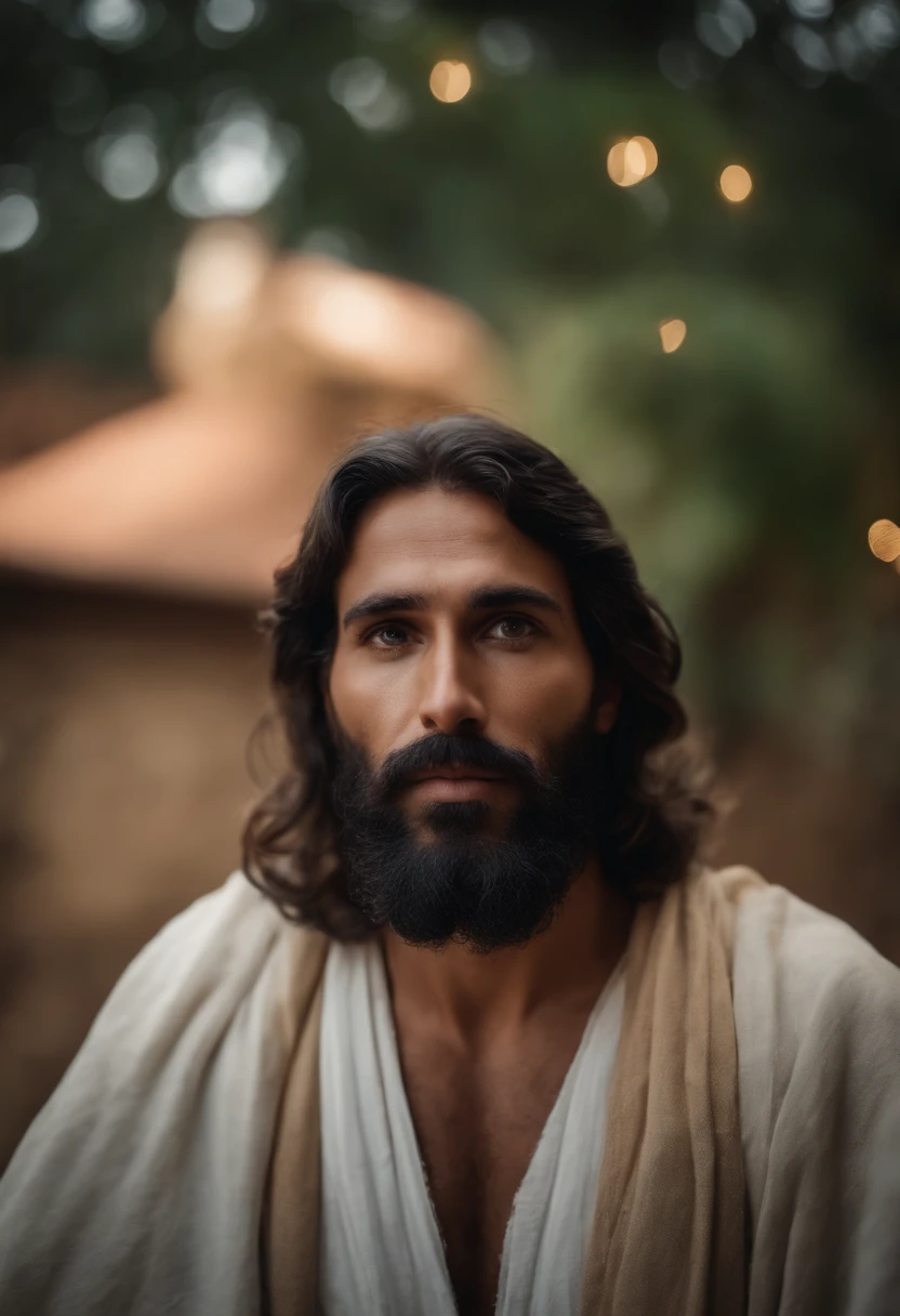 Retrato de um pai, Jesus tirando selfie com seus discipulos