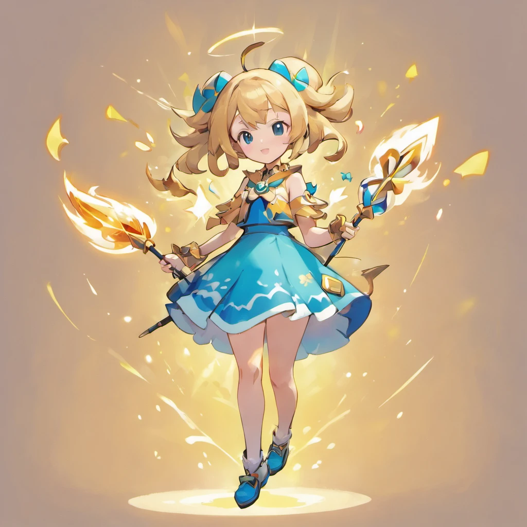 a girl, Art connoisseurs, wooden accessories, healing wands, artificial empathy, ultra detailed, high definition, highest quality, Game Character Design, fullbody, standing posture,