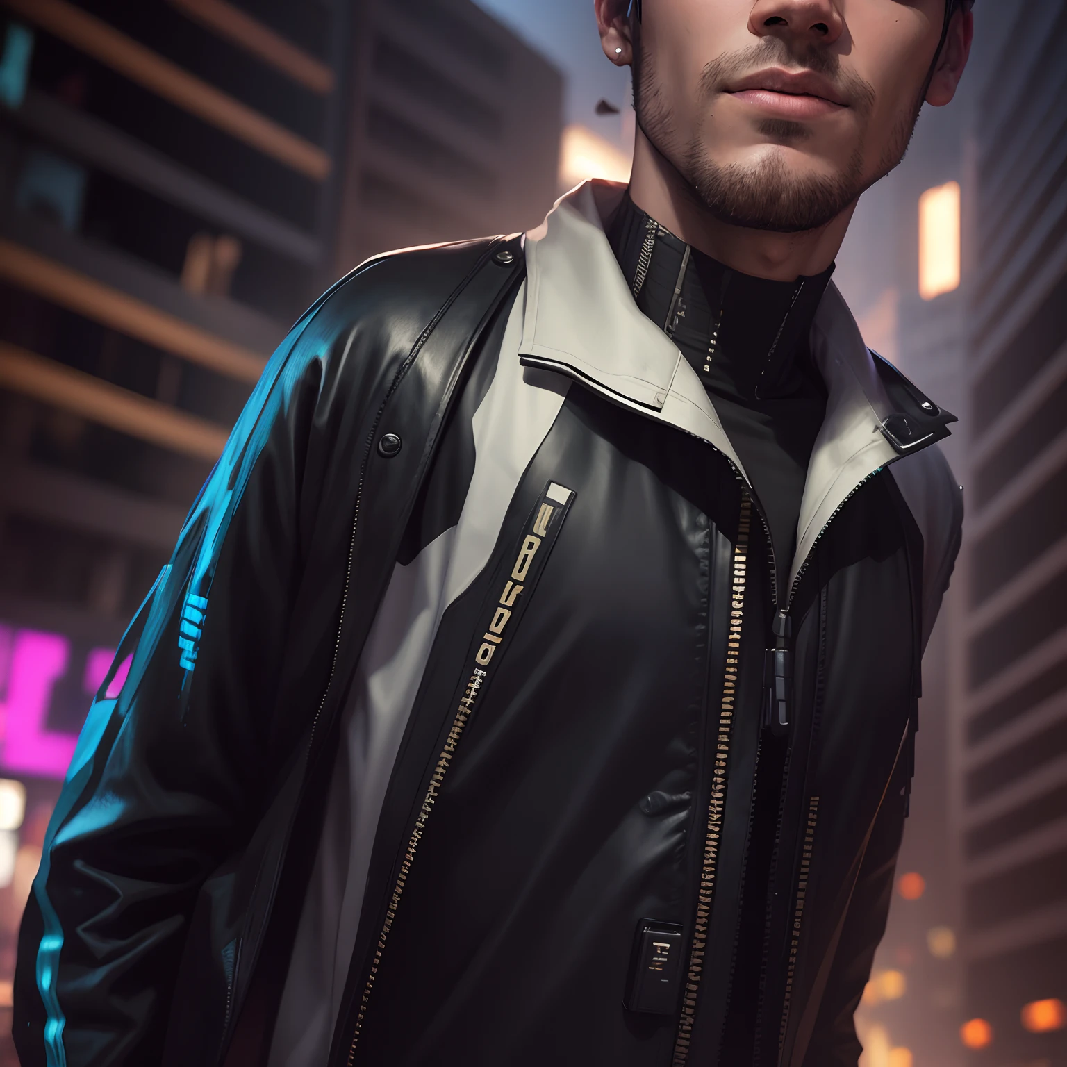Change background cyberpunk handsome
boy, realistic face, 8k, ultra realisticl