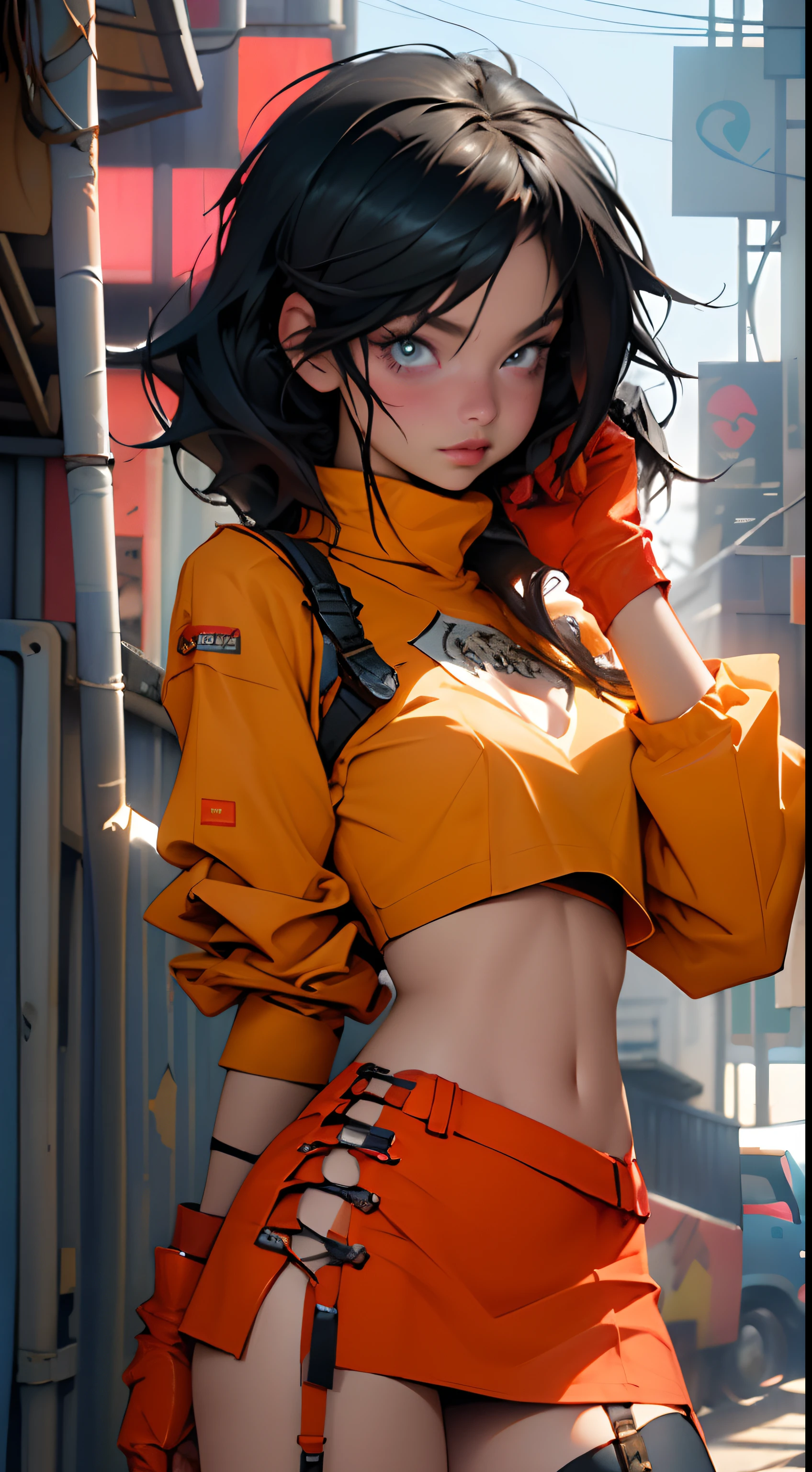 motor irreal:1.4,UHD,La mejor calidad:1.4, fotorrealista:1.4, textura de la piel:1.4, obra maestra:1.8,Chica de anime con una falda amarillo posando bajo la lluvia,red lingerie mostrando su panties RossDrew Cartoon Vibrante,(orange miniskirt:1.4), Arte digital cyberpunk anime, Chica de anime cyberpunk, KDA, Cyberpunk 2077 RossDraws, Chica femenina de anime cyberpunk, Tendencias en CGVatstation, Oppai cyberpunk, Arte de anime cyberpunk, Pintura digital RossDrew,(cabello rosado:1.4),Anime Arte cyberpunk:1.4,RossDrew, Estilo Ross Tran,((lingerie:1.4)),(La mejor calidad,8k,Altas Resoluciones,Obra maestra:1.2),Ultra detallado,(,hermosos ojos detallados),ojos ultradetallados:1.4,(realista,fotorrealista,fotorrealista:1.37), (Cara detallada), (mano detallado:1.4),(guantes:1.4),