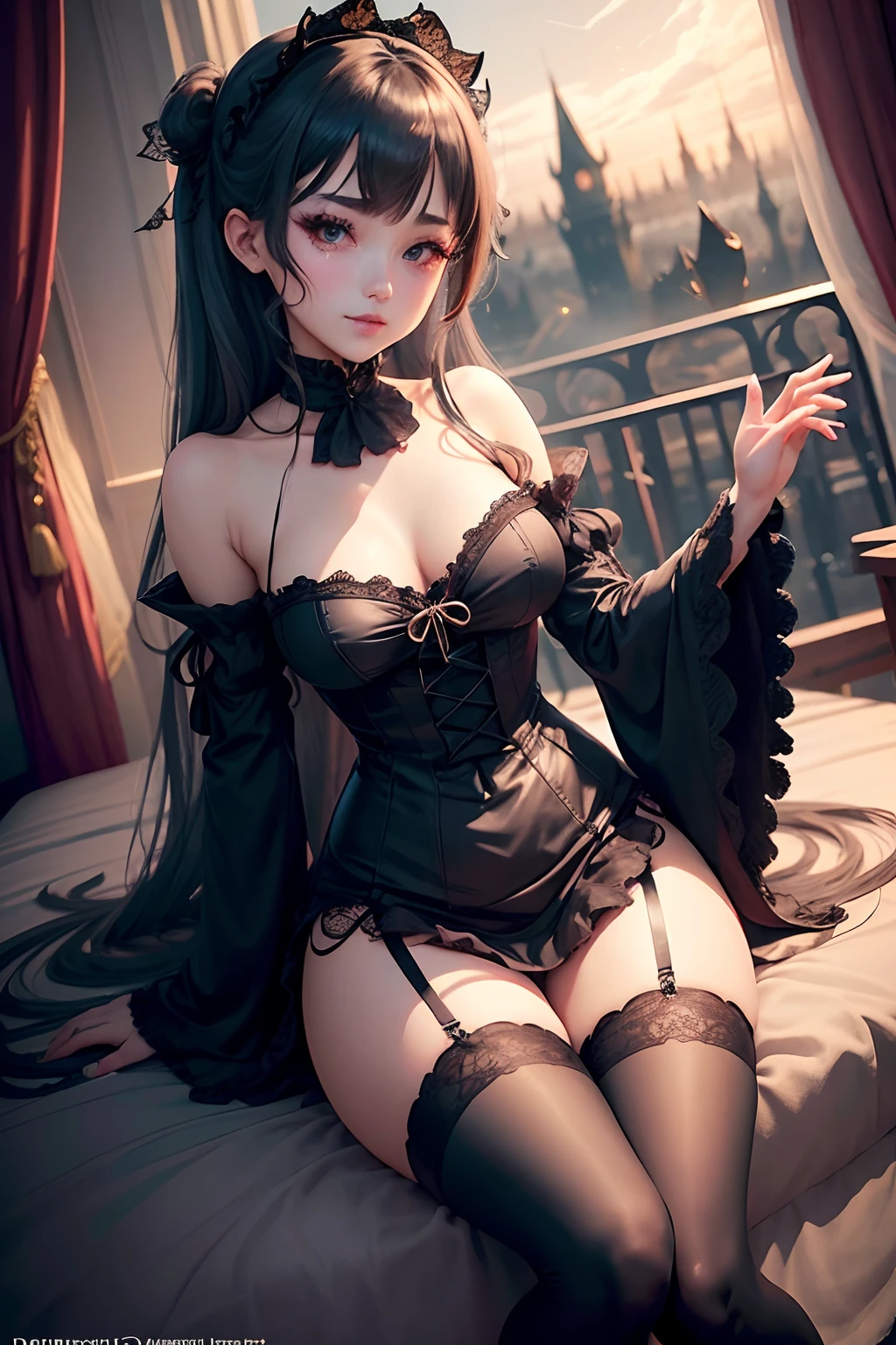 A sexy、Glamour、perspiring、Gothic ta、A slight smil、A sexy、put your hair up、garterbelts、knee high socks、a bed、Beautifying the world、Unhappy、age19、Lament my night's fantasy、Beautie、Beautiful shape、wretched、ghosts、wraiths、Evil Spirit、The dragon、Beautiful、boredom、Unusual beauty、Bewitching、Fornication、Hard Dark Gothic Makeup、Maniacal、Deep night sky、Foggy、Industrial landscape、horor、bell sleeves、Wizard Sleeve、Long-haired straight hair、twin-tail hair、maid clothes、Dark Gothic、doress、