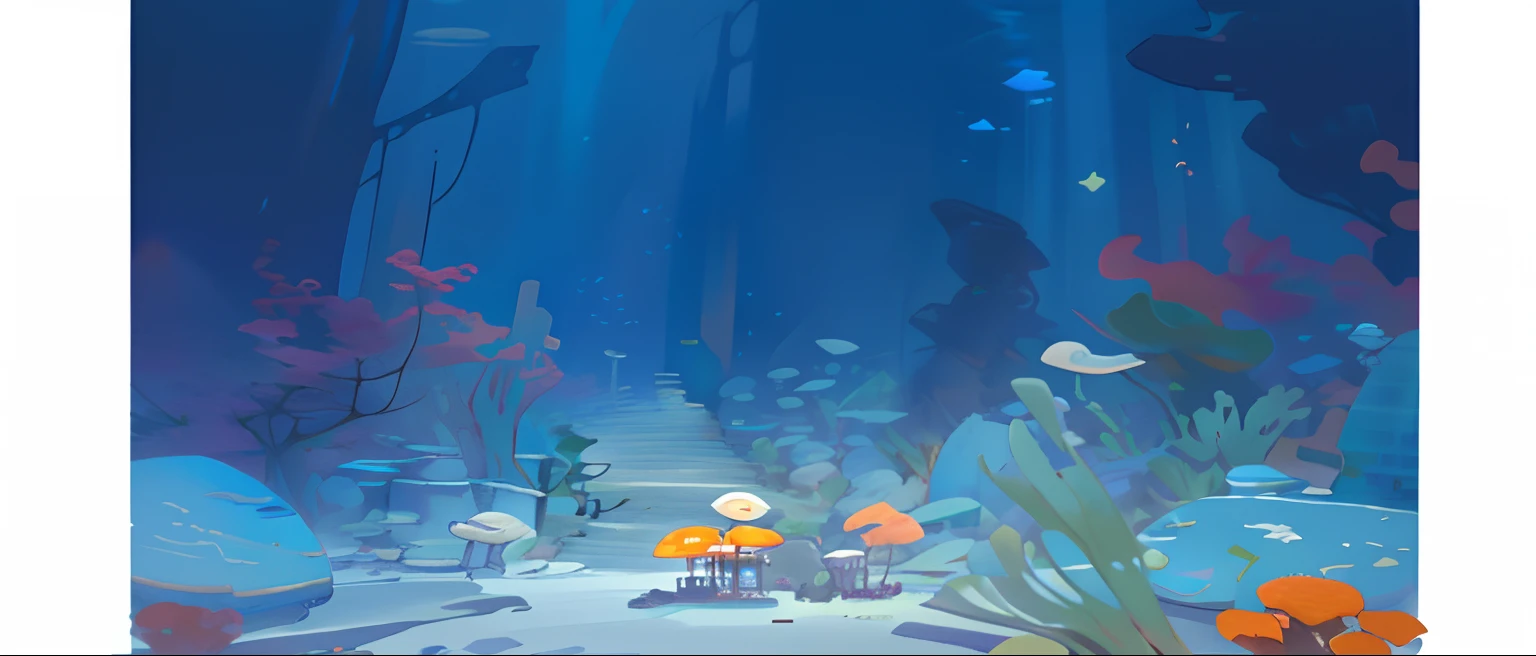 Undersea scene