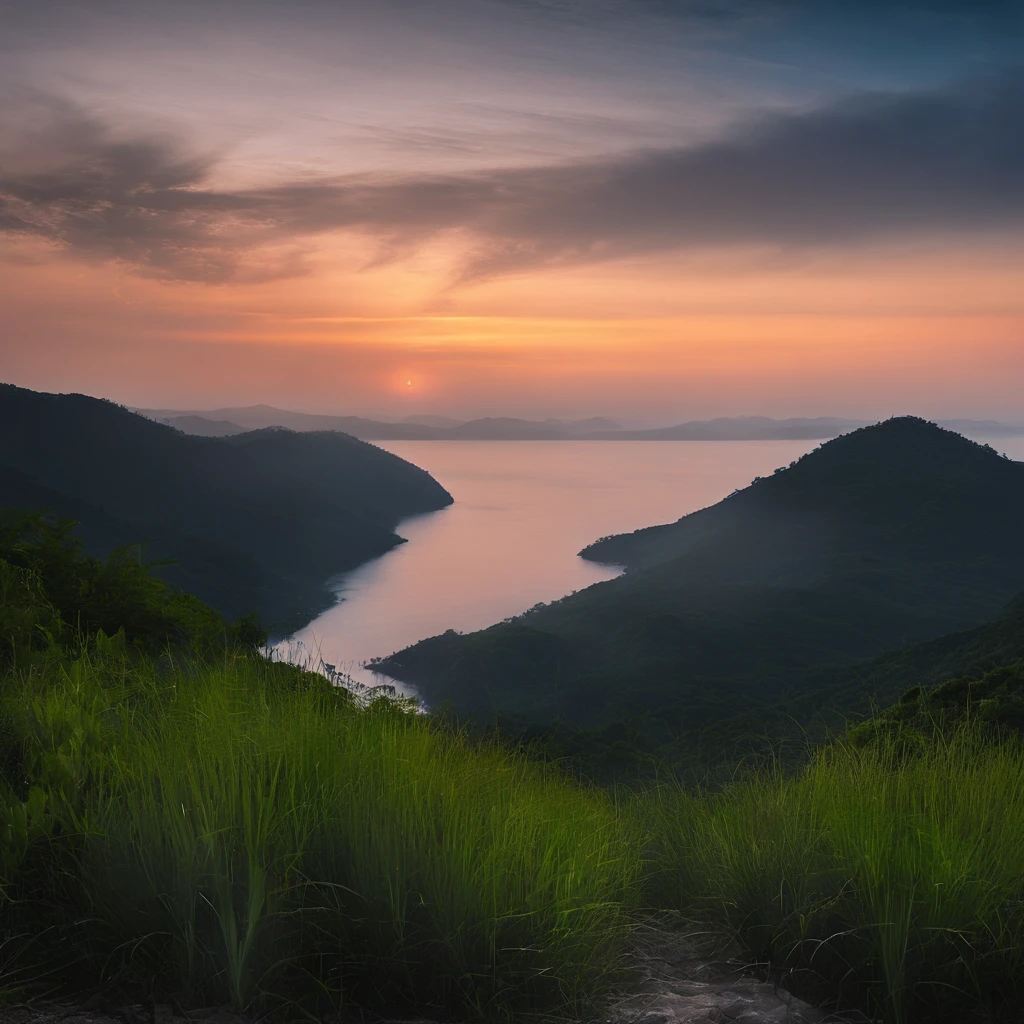 Magnificent view，Mountaintop Forest Edge Landscape Photography Professional high-quality nature digital photography，Broad field of view，Bushes in the moonlight，Moonlight 1 white Phalaenopsis orchid on the edge of the cliff，Clear and transparent water，Huge stones stand tall，A majestic，Yamakawa，Simple and beautiful，Minimalist，Deep cyan tones，foggy sky，Nightmare vision， Dark fantasy plot，Perfect and excellent composition，8K分辨率，the detail，Rain trails，dampness，water stain，very wide angle shot，Jack Guzman's environmental art photography，realisticlying，cinematic compositions，Volumetriclighting，vividness, A detailed, stunning skies, Colorful clouds float，true to life, Pubic area is clear, flawless perfection, Digital SLR, 16k, 1024, 2048, 4096, A detailed, Sharp, best qualtiy, high qulity, absurderes，unmanned background，The is very detailed、Detailed lighting shadows，Trends on ArtStation、iintricate、high detal、dramatics、Midjourney Art（Volumetriclighting：1.2）hdr shot。（Faraway view，Super deep view，ultra-wide-angle，Microfocal length lens：1.2）（realisticlying：1.4）tmasterpiece、high high quality、Beautiful photography、globalillumination、