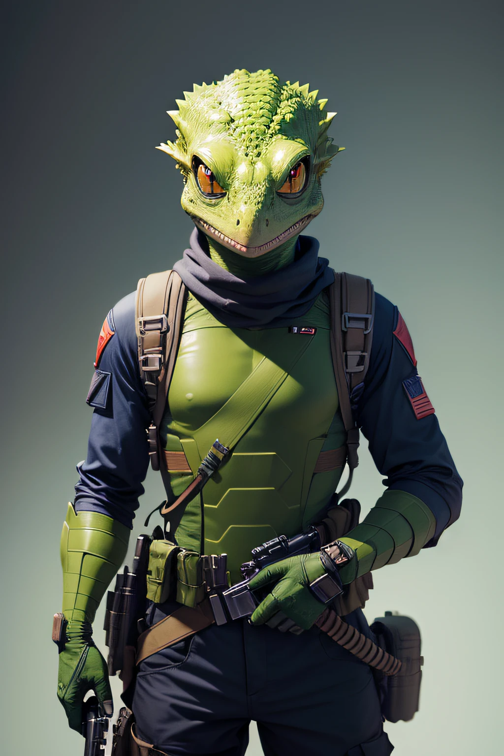 A Gecko soldier
