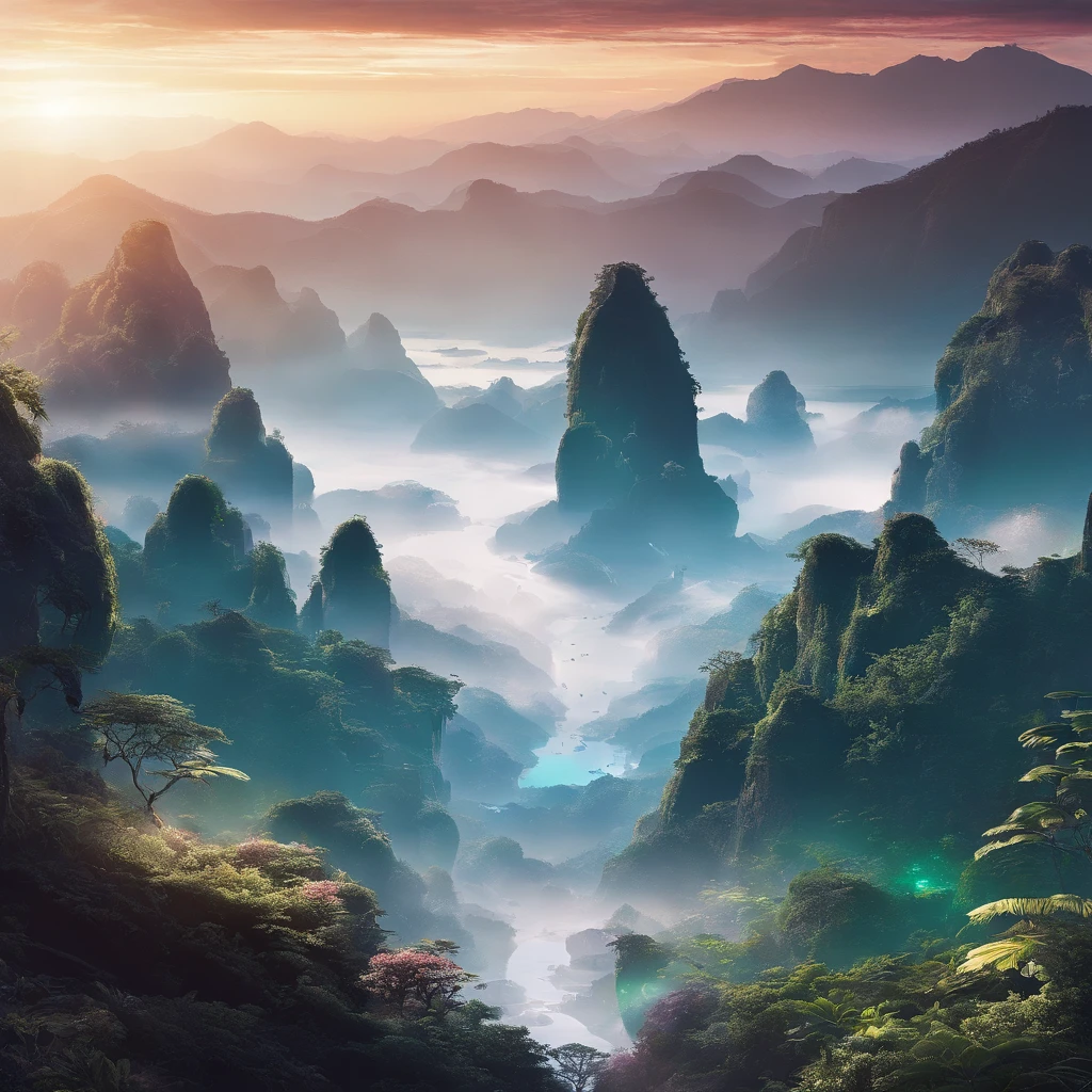 Magnificent view,Mountaintop Forest Edge Landscape Photography Professional high-quality nature digital photography,Broad field of view,Bushes in the moonlight,Moonlight 1 white Phalaenopsis orchid on the edge of the cliff,Clear and transparent water,Huge stones stand tall,A majestic,Yamakawa,Simple and beautiful,Minimalist,Deep cyan tones,foggy sky,Nightmare vision, Dark fantasy plot,Perfect and excellent composition,8K分辨率,the detail,Rain trails,dampness,water stain,very wide angle shot,Jack Guzman's environmental art photography,realisticlying,cinematic compositions,Volumetriclighting,vividness, A detailed, stunning skies, Colorful clouds float,true to life, Pubic area is clear, flawless perfection, Digital SLR, 16k, 1024, 2048, 4096, A detailed, Sharp, best qualtiy, high qulity, absurderes,unmanned background,The is very detailed、Detailed lighting shadows,Trends on ArtStation、iintricate、high detal、dramatics、Midjourney Art(Volumetriclighting:1.2)hdr shot。(Faraway view,Super deep view,ultra-wide-angle,Microfocal length lens:1.2)(realisticlying:1.4)tmasterpiece、high high quality、Beautiful photography、globalillumination、