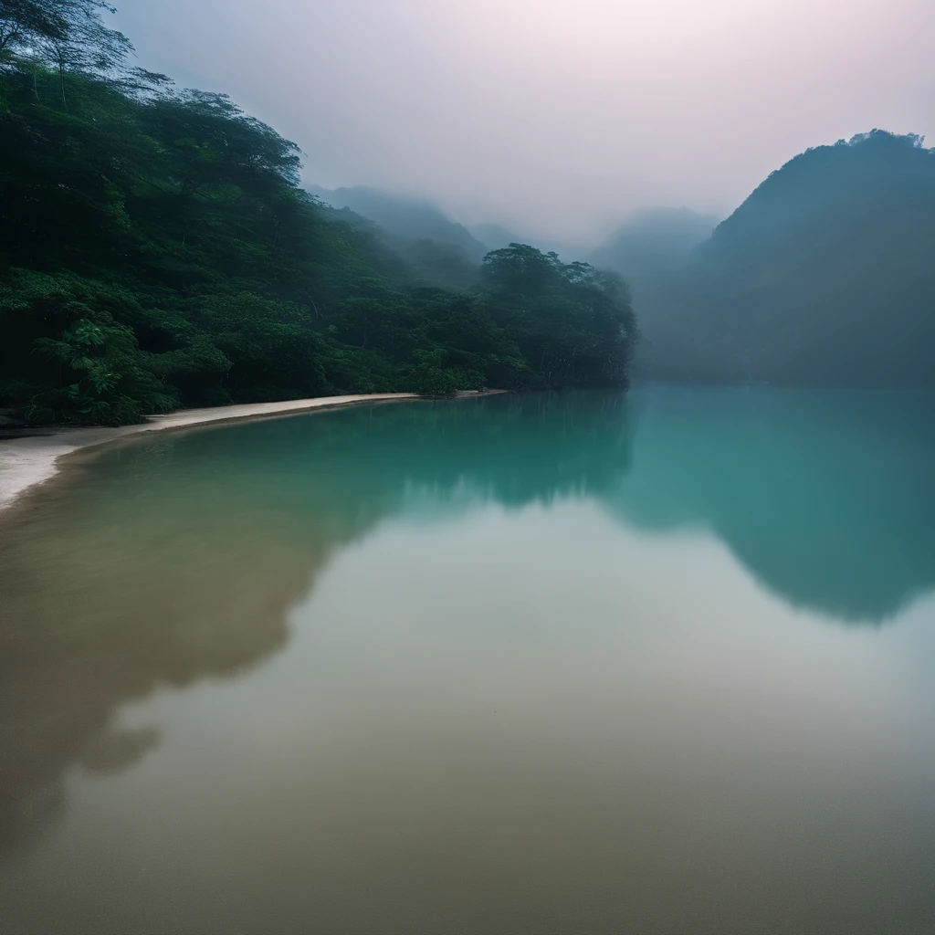 Magnificent view,Mountain top forest edge landscape photography professional high quality nature digital photography,Broad field of view,Bushes in the moonlight,Moonlight 1 White Phalaenopsis orchids on the edge of the cliff,Clear and transparent water,Huge stones stand tall,A majestic,Yamakawa,Simple and beautiful,Minimalist,Deep cyan tones,foggy sky,Nightmare vision, Dark fantasy plot,Perfect and excellent composition,8K分辨率,the detail,Rain trails,dampness,water stain,very wide angle shot,Jack Guzman's environmental art photography,realisticlying