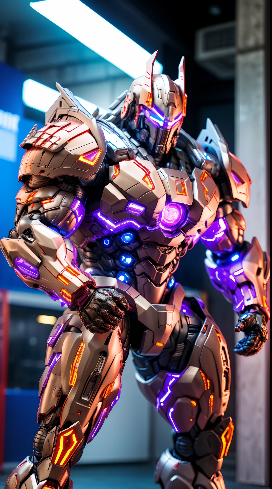 THOR, MECHA HEAVY ARMOR, TRANSPARANT, MUSCLE BODY.