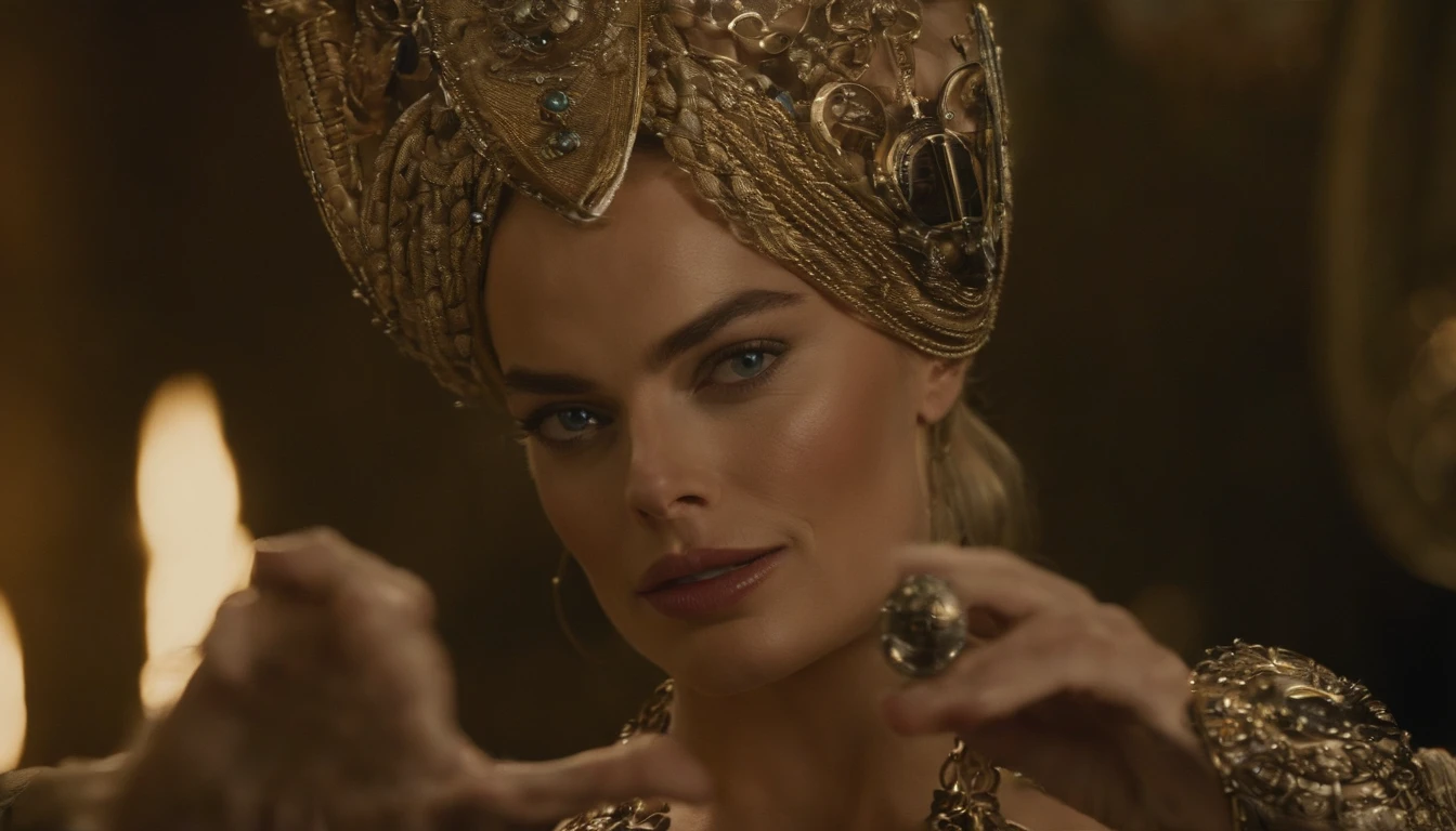 ((Margot Robbie)) como deslumbrante mulher steampunk bonita, ((corpo inteiro)), olhos ultra-detalhados, corpo ultra-detalhado, nice perfect guy with soft skinice, rosto perfeito, corpo feminino deslumbrante, ((ultra-detailed hands)), obra-prima conceito fantasia arte, trending on ArtStation, hiper-detalhado, Arte Digital, Motor irreal, 32k, Ultra HD | | | |, Imagem centralizada,
