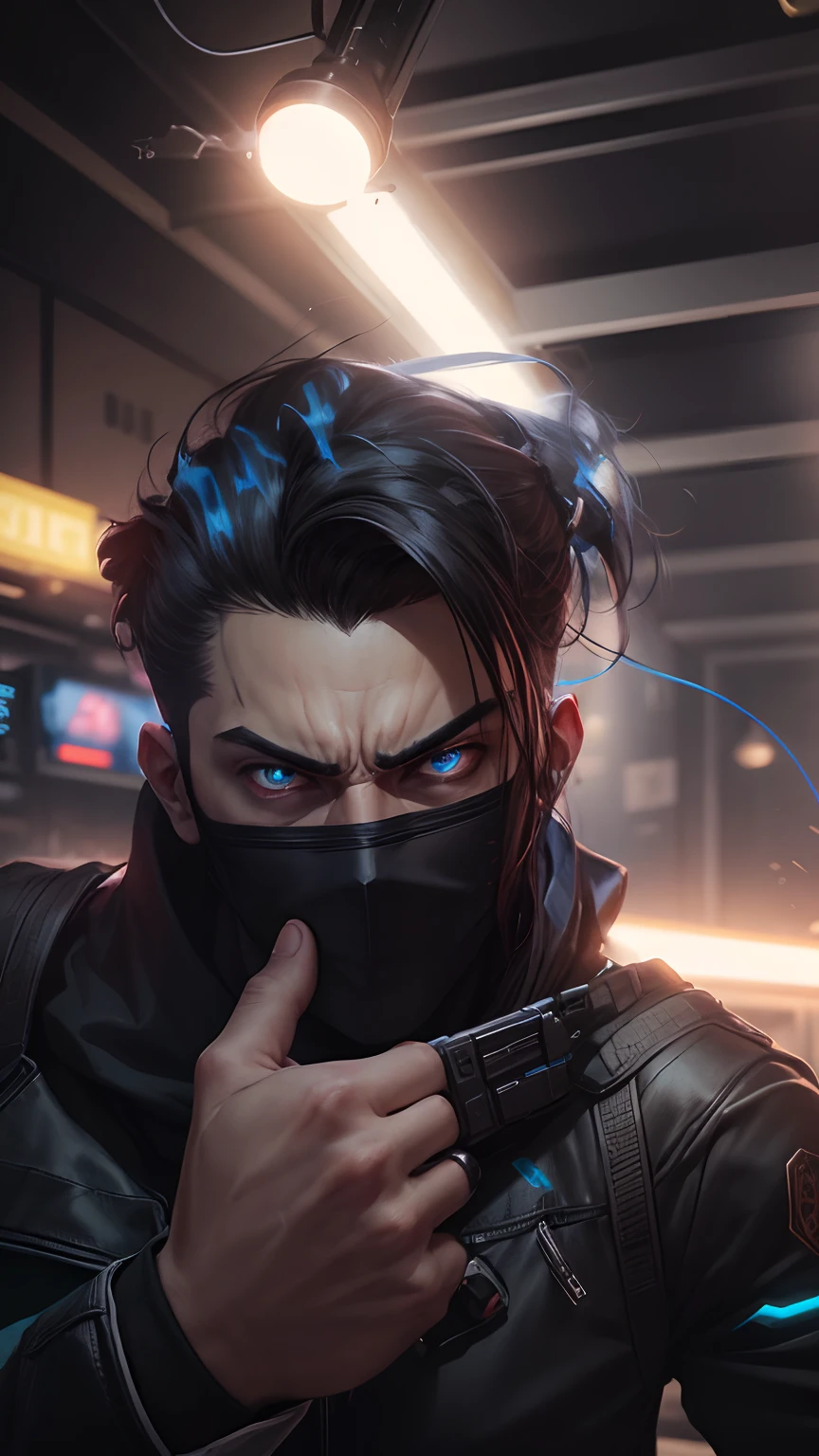 Me look like criminal king , hold Pistol, angry, anger eyes, criminal look, ganster, realistic, ultra realistic, cyberpunk, 4k, dark, dangerous,