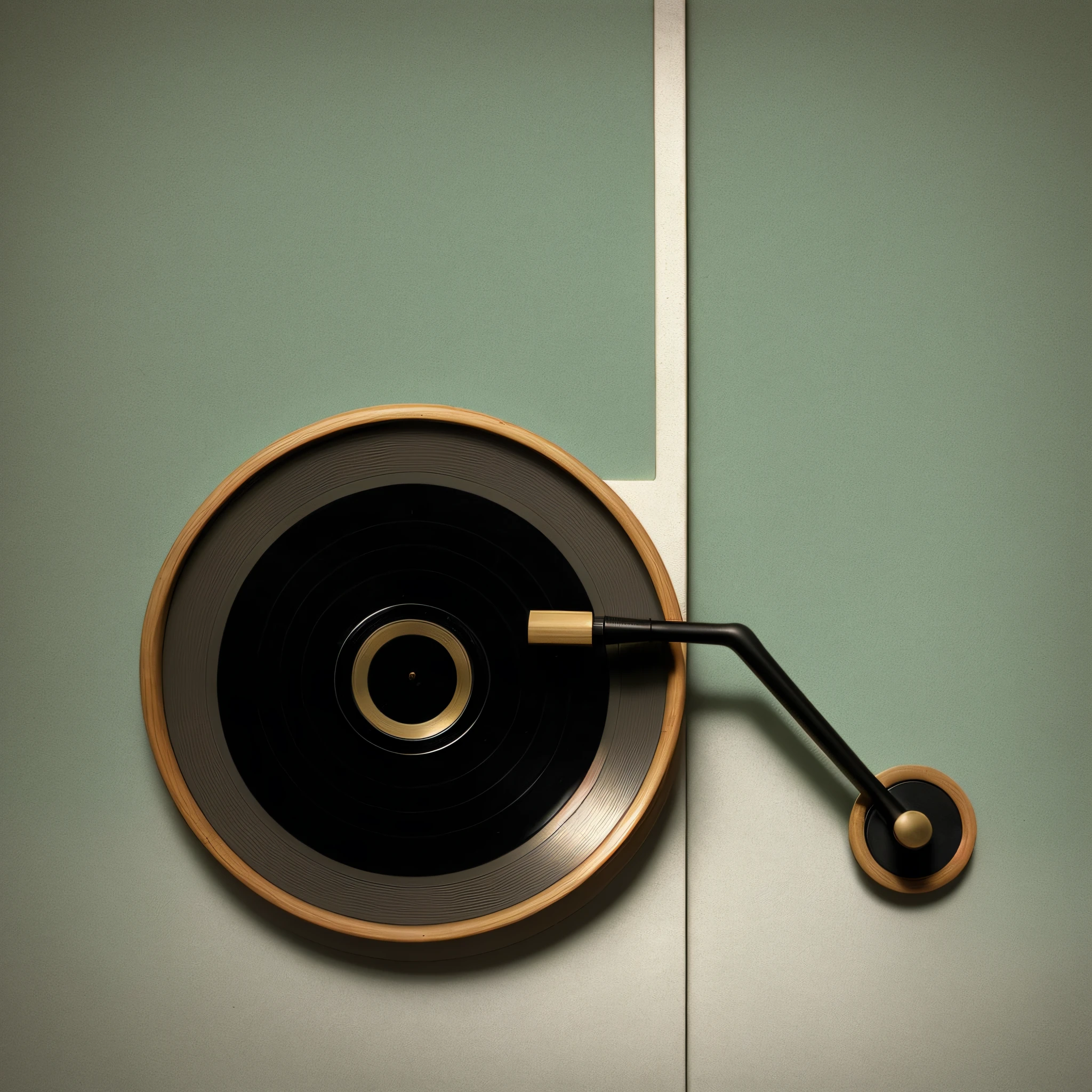 phonograph，Vintage record player，minimalist wind，Vintage style，play