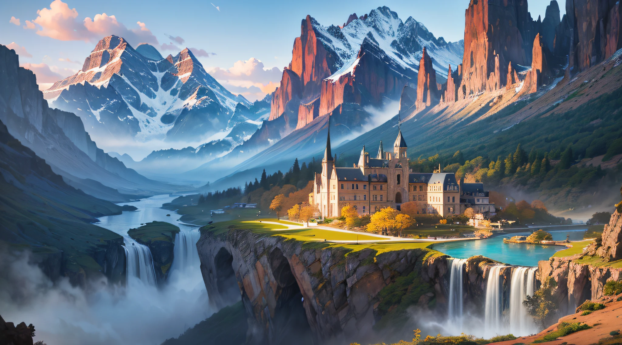 (best quality,4k,8k,highres,masterpiece:1.2),ultra-detailed,(realistic,photorealistic,photo-realistic:1.37),vibrant colors,otherworldly dimension,beautifully detailed landscapes,ethereal atmosphere,mythical creatures,magical elements,seamlessly integrated elements,gorgeous scenery,dreamlike colors and textures,extravagant visual effects,spectral lighting,oneiric ambiance,fantastical flora and fauna,cosmic vistas,majestic mountains and waterfalls,mystery and wonder,unforgettable journeys.