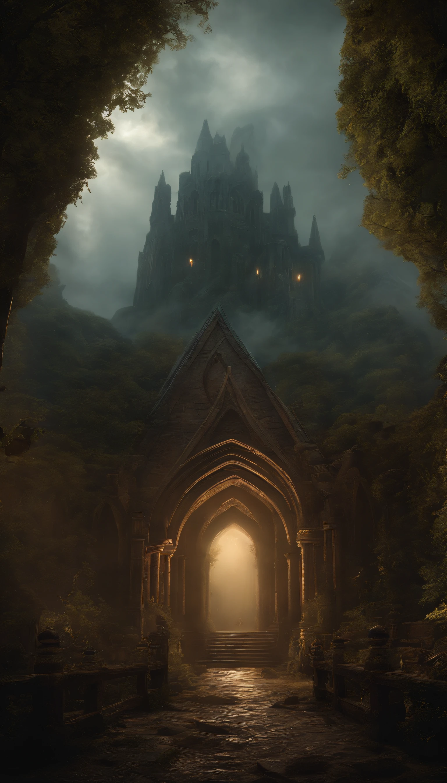 best quality, masterpiece, a monster, god, holy, fog elden ring,