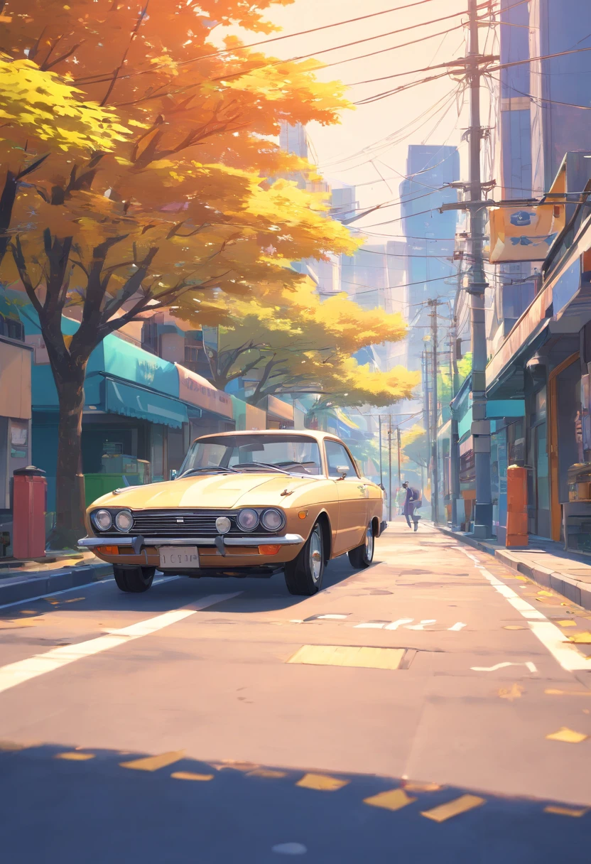 3D car game sc fi scene,8k, HD quality