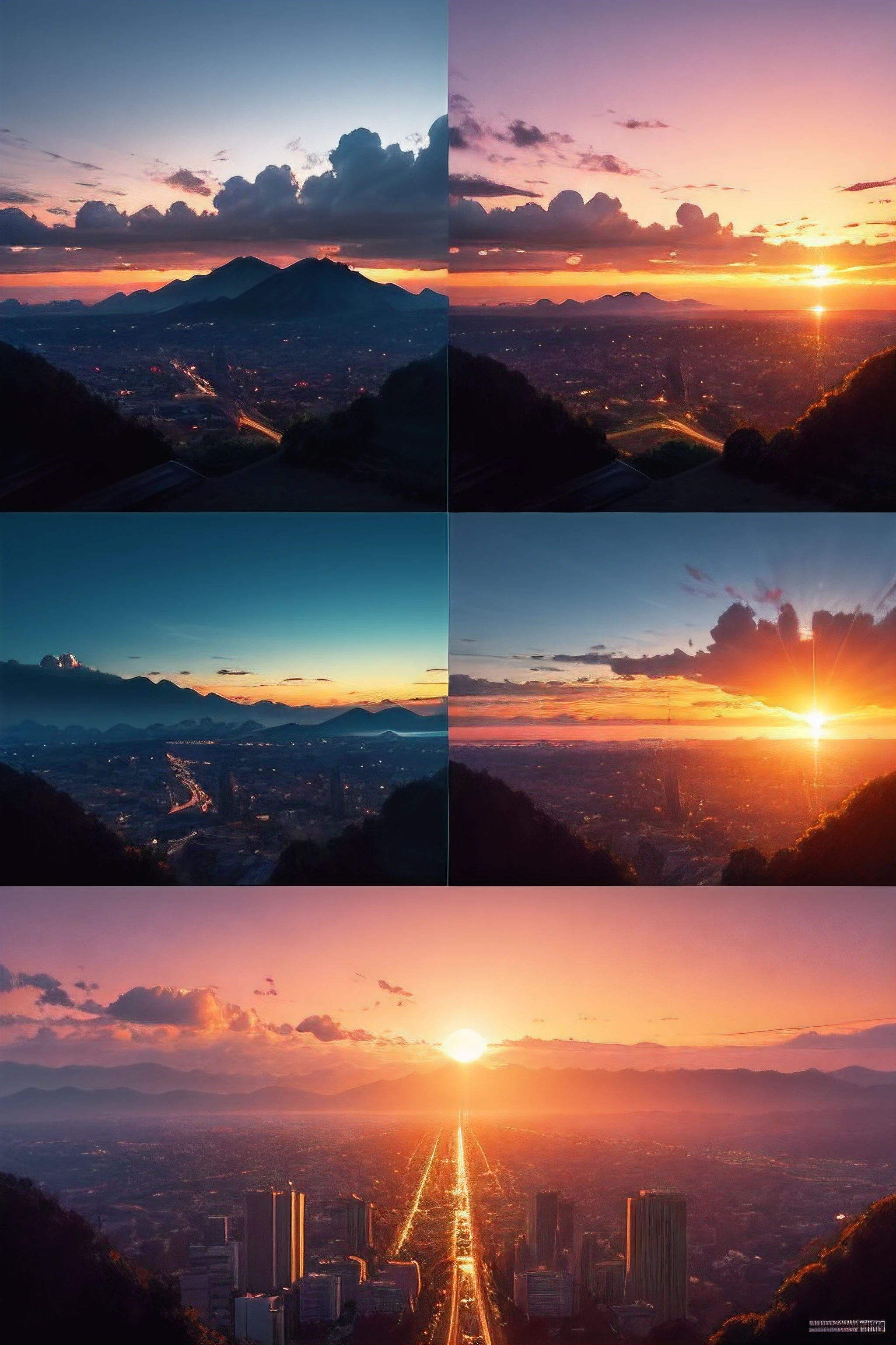 paisagem, por do sol, widescreen, 8k, alta resolução, realista