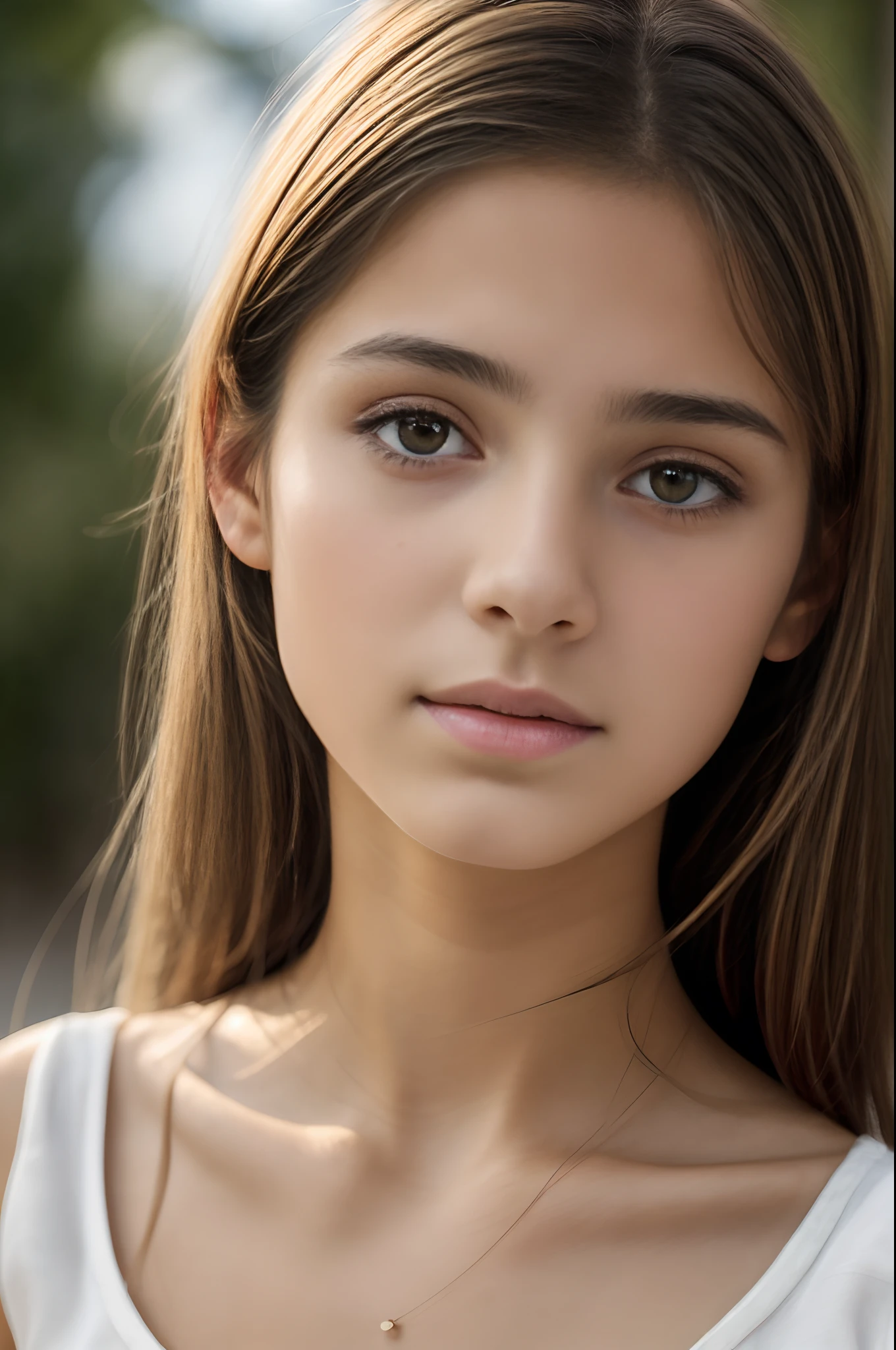 ((1 Spanish teen girl)), ethereal beautiful, slim, petite, soft light, ((David Hamilton style)), close up picture, masterpiece, best quality, photo-realistic, 8k, high resolution, detailed skin, 8k uhd, dslr, soft lighting, high quality, film grain, Fujifilm XT3, full body