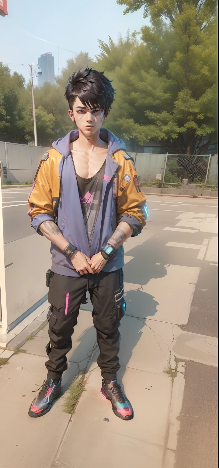 cyberpunk,smartboy,lighting realistic background,8k,v4,