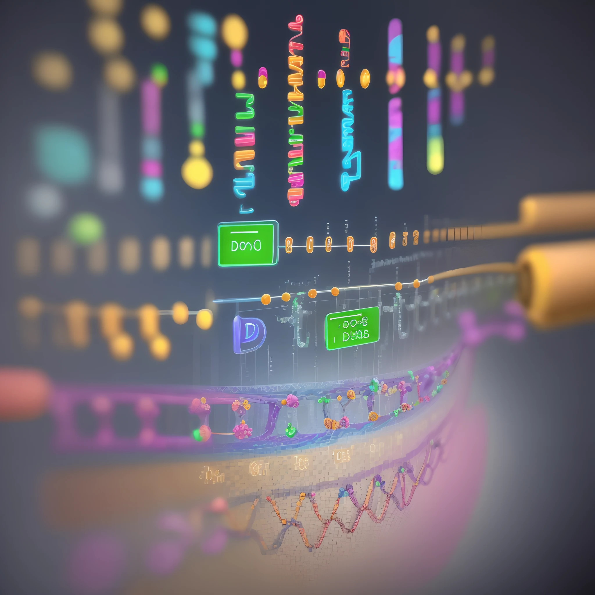 Animation of DNA