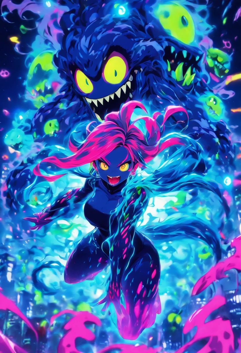 Monster Girl, Full Slime Body, Neon colors, Crazy laughter, Move ki, Russian woman with tattoos and piercings posing in white shirt, Bombshell, gorgeous woman, in a white shirt, Fully tattooed body, gorgeous woman, Official Product Pictures, Better known as Amouranth, gorgeous beautiful woman, tattooed body, full product shot, amouranth, dressed in a white t-shirt, beautiful model