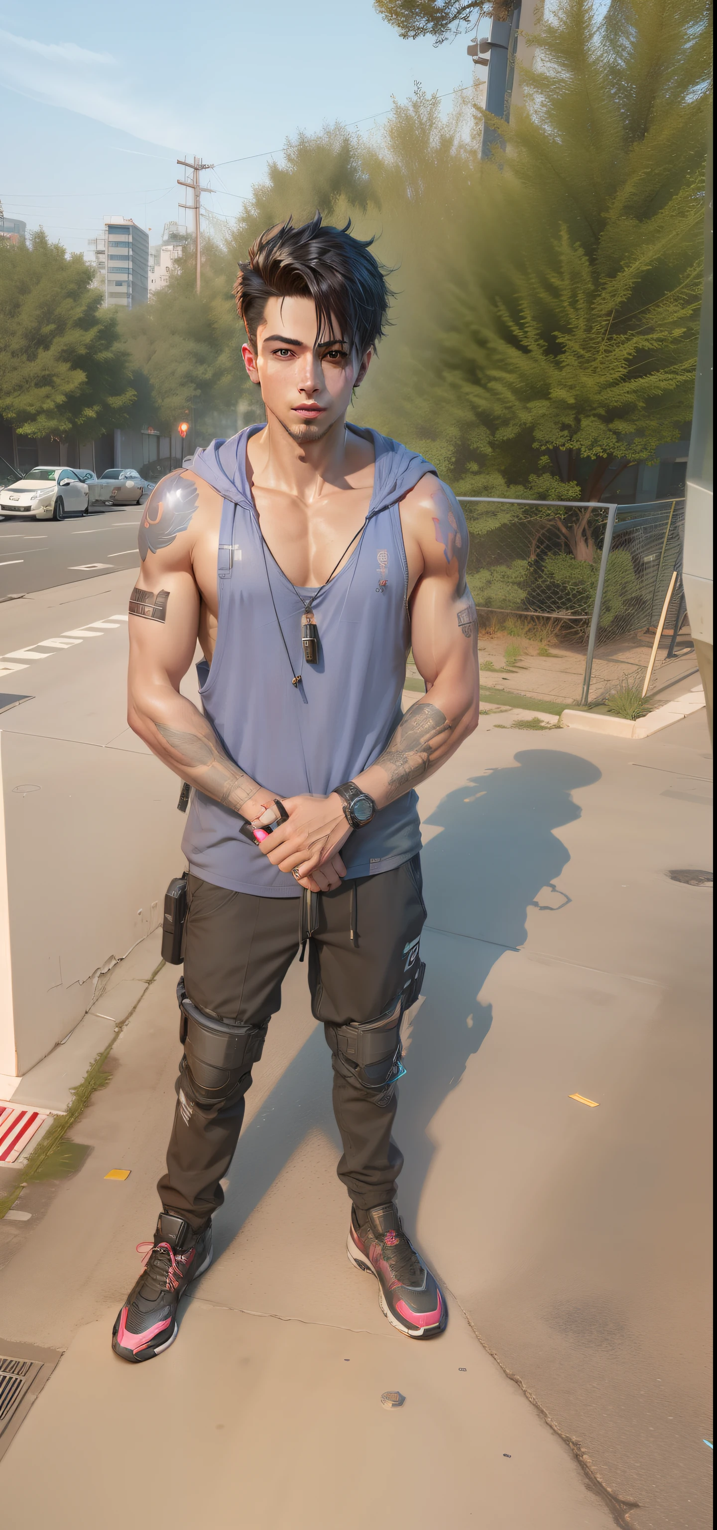 cyberpunk,smartboy,lighting realistic background,8k,u4