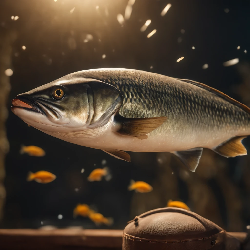 Stargazy Pie,fish's heads,High detail, Ultra detail, complexdetails, finedetail, Ultra detail super-detailing, Cinematic, Surrealistic soft light, Studio lighting, diffused soft lighting, Shallow depth of field, Sharp focus bokeh, Ray tracing, Subsurface scattering, Diffuse reflections illuminate ultra-detail, (Complexity, detail, Ultra detail super-detailing), Cinematic, Hyperrealistic