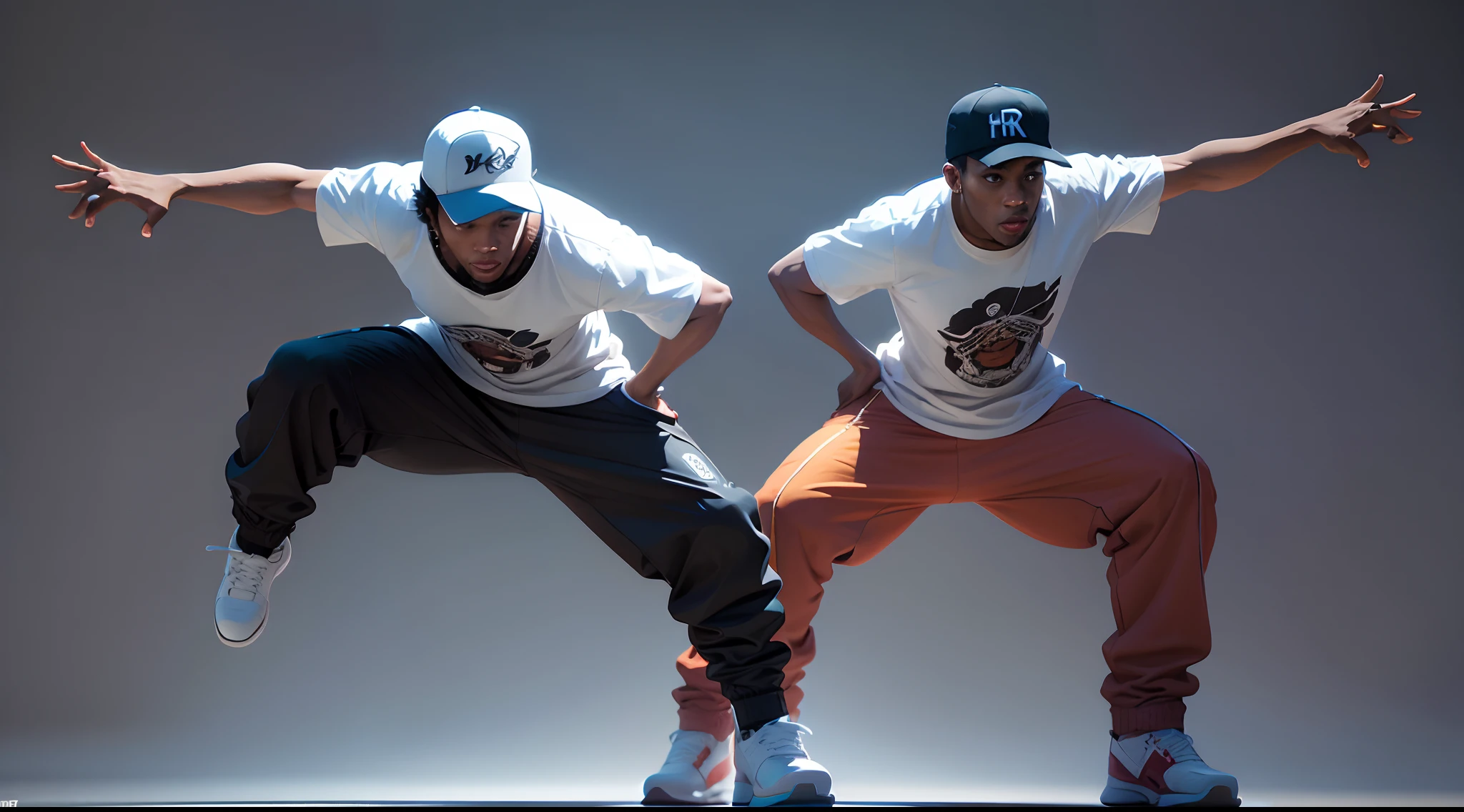 Full body dance illustration , usando uma roupa de hip hop com capuz, Minimalista, RTX, UHD, cell-shading, 32k, ray tracing, bem definido, comic, Pintura digital, Cartoon, fotorrealista, desenho, Motor irreal, octan render, Shaders, 4D
