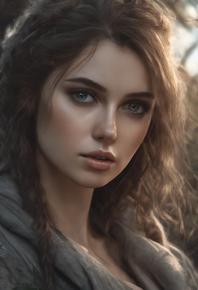 A girl in the garden,illustration,oil painting,beautiful detailed eyes,beautiful detailed lips,extremely detailed eyes and face,long eyelashes,(best quality,4k,8k,high res,masterpiece:1.2),ultra-detailed,(realistic,photorealistic,photo-realistic:1.37),HDR,UHD,studio lighting,ultra-fine painting,sharp focus,physically-based rendering,extreme detail description,professional,vivid colors,bokeh,portraits,landscape,soft and warm color palette,natural sunlight