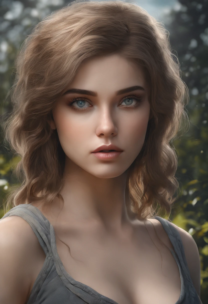 A girl in the garden,illustration,oil painting,beautiful detailed eyes,beautiful detailed lips,extremely detailed eyes and face,long eyelashes,(best quality,4k,8k,high res,masterpiece:1.2),ultra-detailed,(realistic,photorealistic,photo-realistic:1.37),HDR,UHD,studio lighting,ultra-fine painting,sharp focus,physically-based rendering,extreme detail description,professional,vivid colors,bokeh,portraits,landscape,soft and warm color palette,natural sunlight