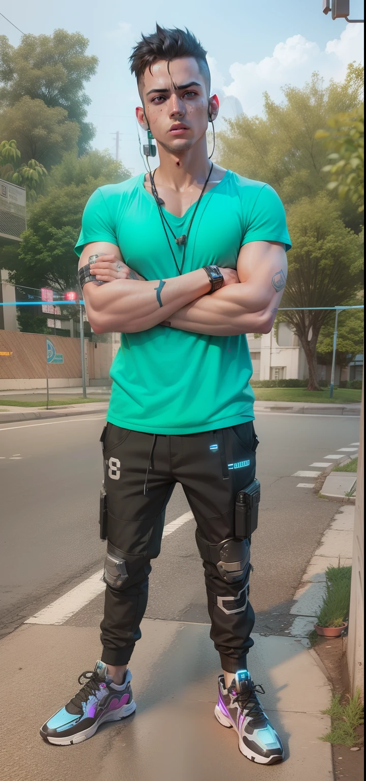 cyberpunk,smartboy,lighting realistic background,8k,v4,wite,shose