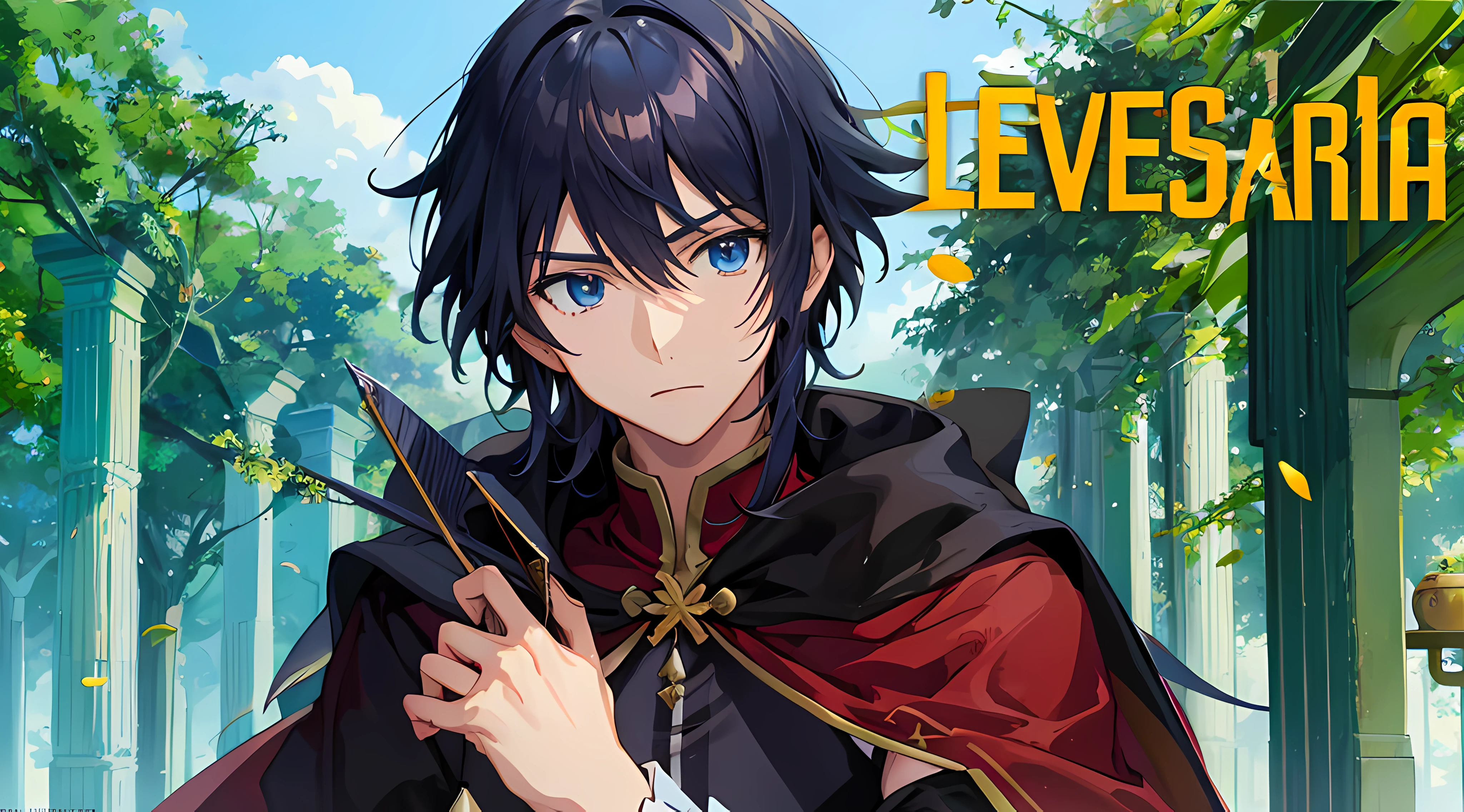 um close up de uma pessoa segurando uma arma em uma floresta, level of play, popular isekai anime, estilo anime como destino/noite de estadia, anime detalhado de alta qualidade, " anime, anime de alta qualidade, Personagem Genshin Impact, Gatilho Estilo de Arte de Anime, anime como, Epic anime style, um assassino adolescente ousado, || muito anime, estilo do filme anime linha vermelha