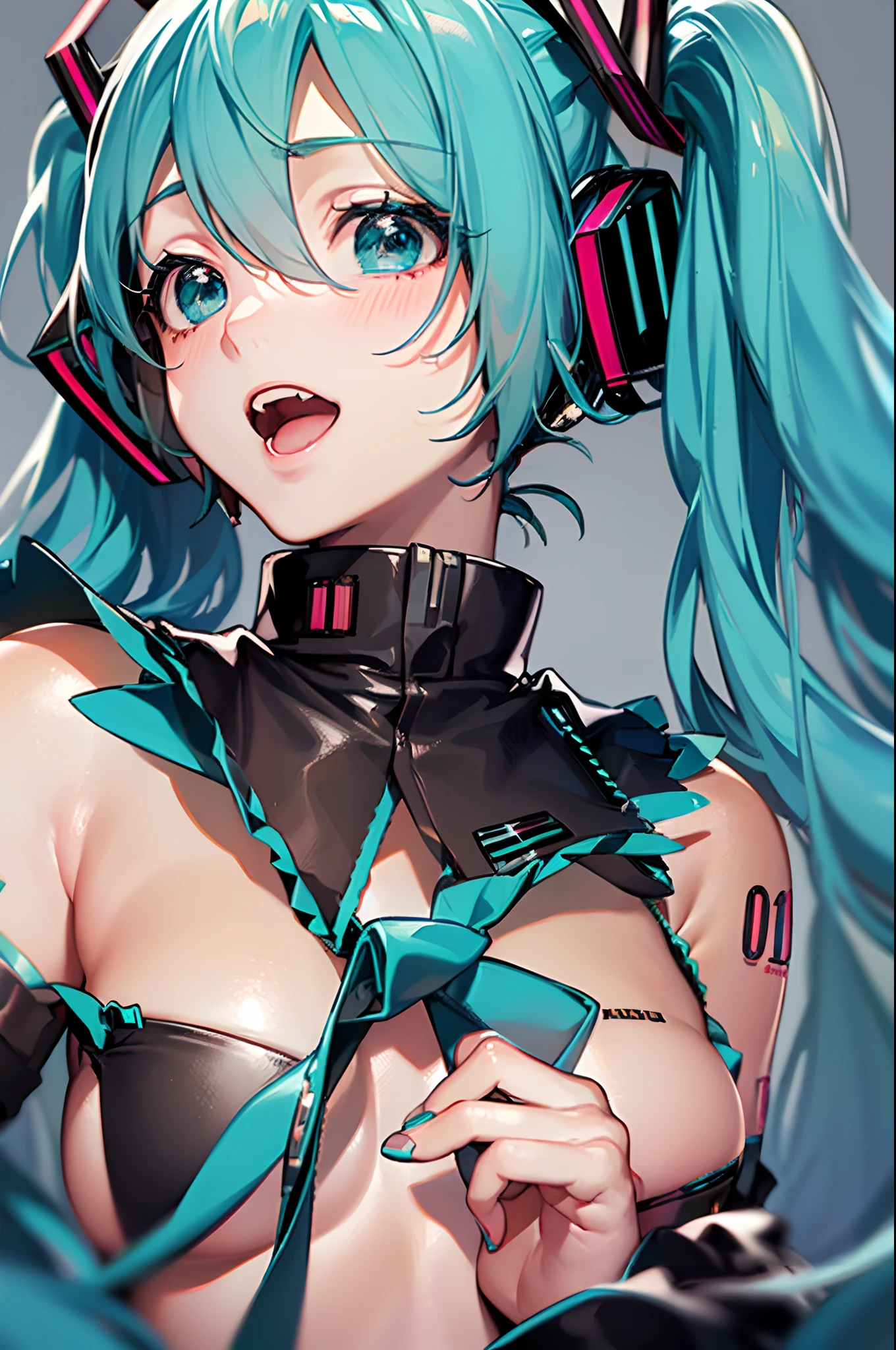 (((Obra maestra, hatsune miku, vocaloid, Super detailed