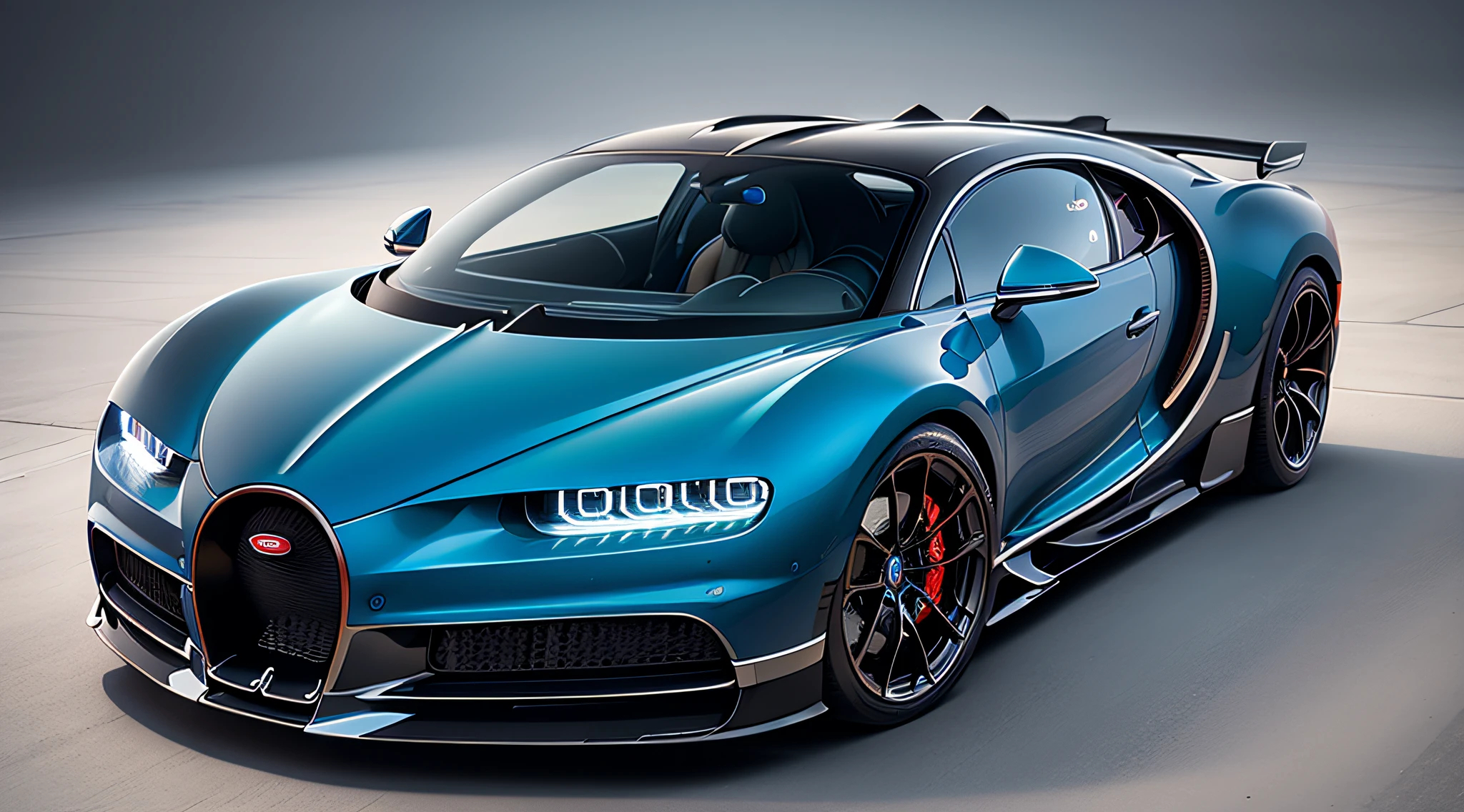 Bugatti Chiron successor,close-up photo,Photography,clear facial features,Photorealistic,DSLR,full body,