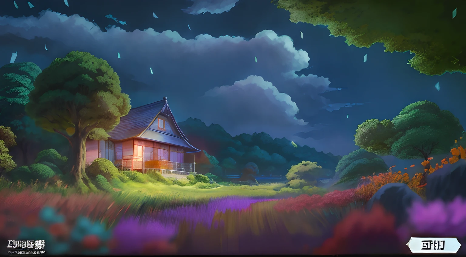 Miyazaki painting style