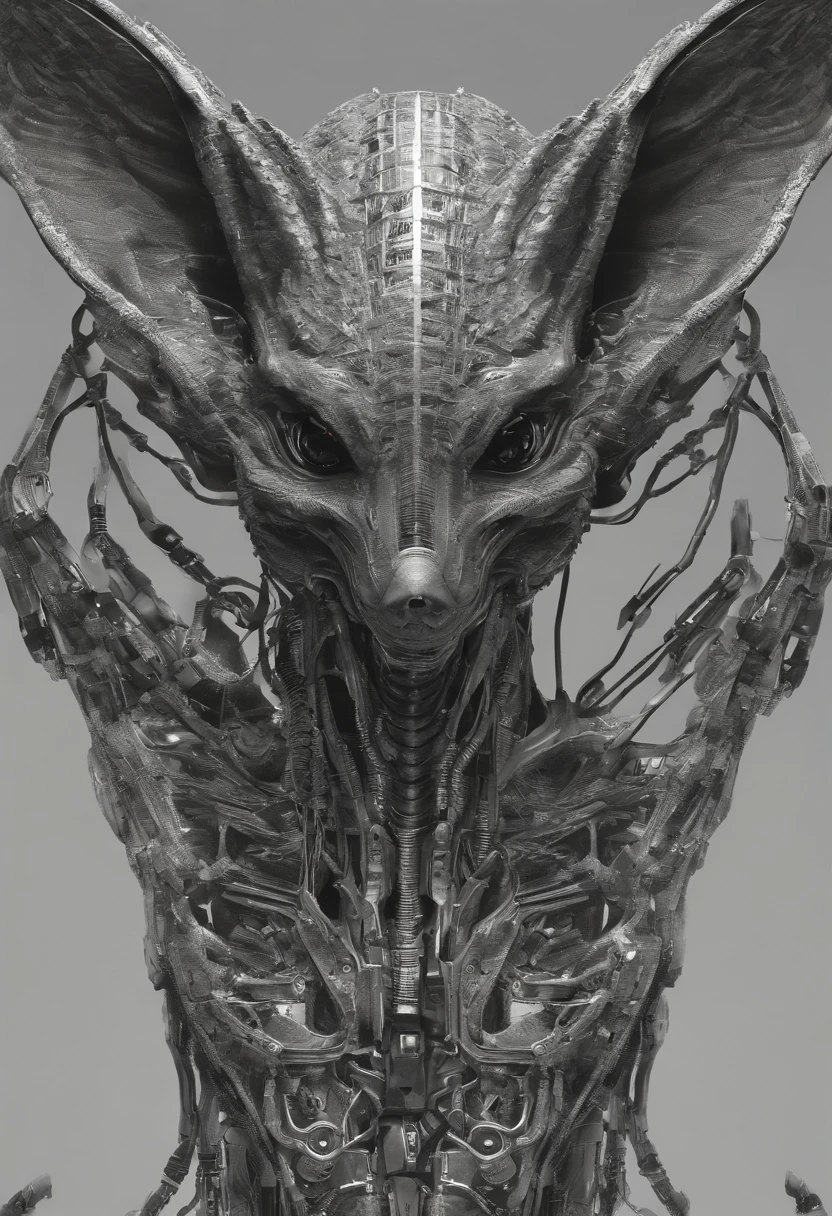 The head of the fox,The body of a bird,Human hands,are combined,detail-rich,High-quality ultra-detailed graphics