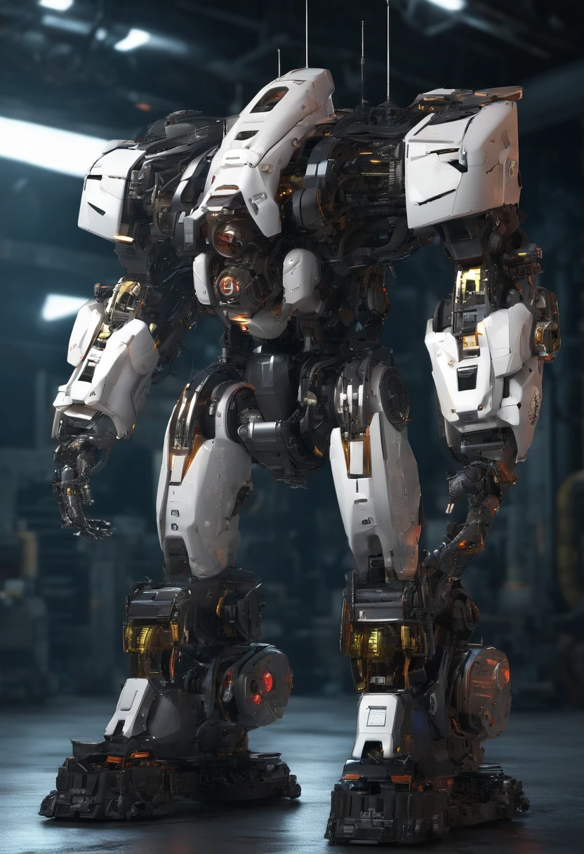 There is a cute robot standing in a dead city, and play with a cute human baby, cute elaborate epic robot, beautiful robot character design, ??? Robot, Portrait of a futuristic robot, robotic mixed with organic, Future Robot, humanoid character, concept robot, White Robot, robot concept art, Steampunk Robot ,wall-E, masterpiece,extreme detailed,top quality,cutaway view,(Giant male mecha in assembly:1.2),(cockpit:1.2),(full face mask:1.2),Factory,Assembly platform,scaling ladder,huge Power core,many Pipelines,many Wires,Interface,Machinery,ultra wide shot,realistic , science fiction, front view, Sense of technology, C4D, Oc renderer, unreal engine, high detail, industrial design, 8k HD, studio light, retro ,